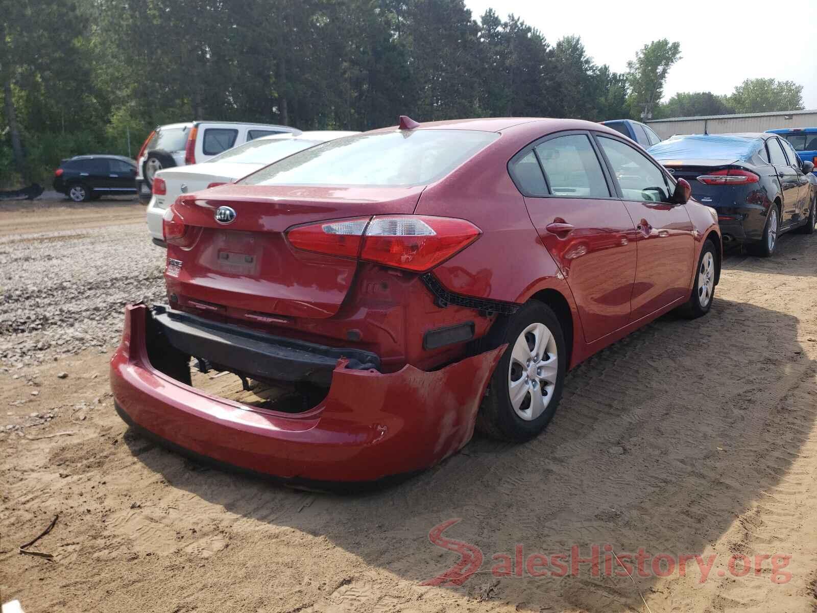 KNAFK4A65G5610758 2016 KIA FORTE