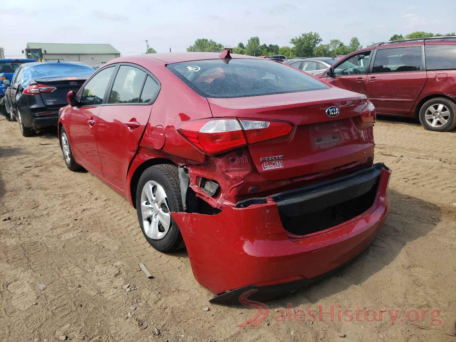 KNAFK4A65G5610758 2016 KIA FORTE