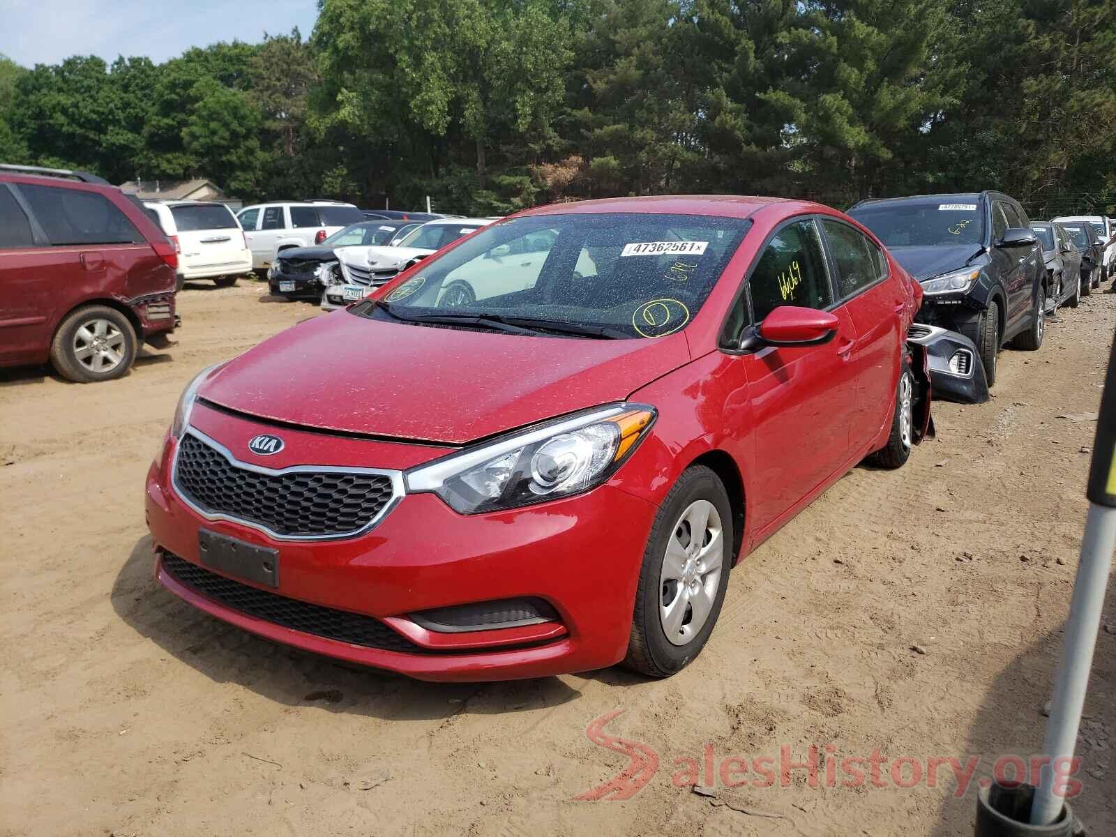 KNAFK4A65G5610758 2016 KIA FORTE