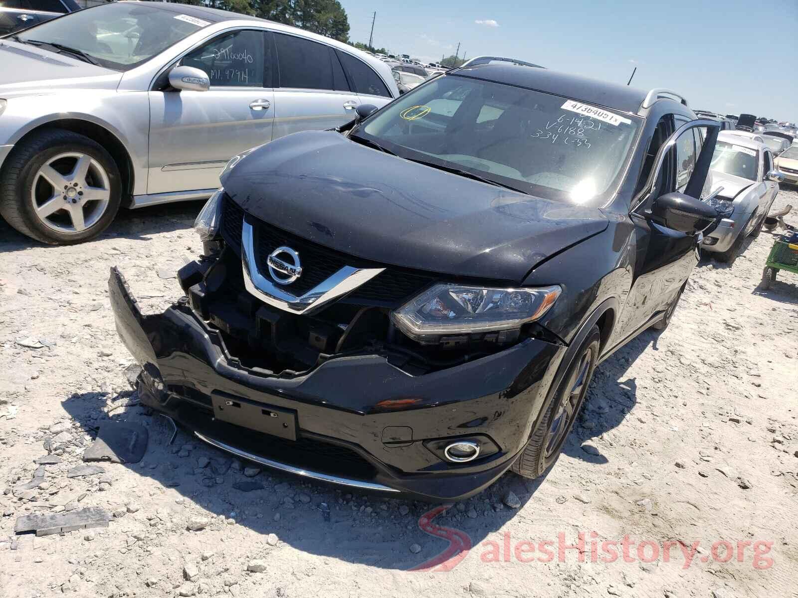 5N1AT2MT4GC786188 2016 NISSAN ROGUE