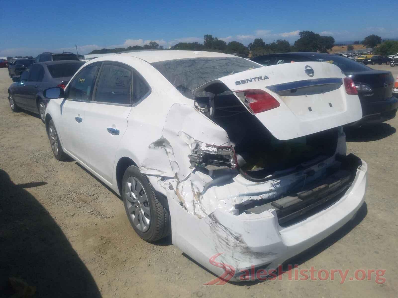 3N1AB7AP1GL640477 2016 NISSAN SENTRA