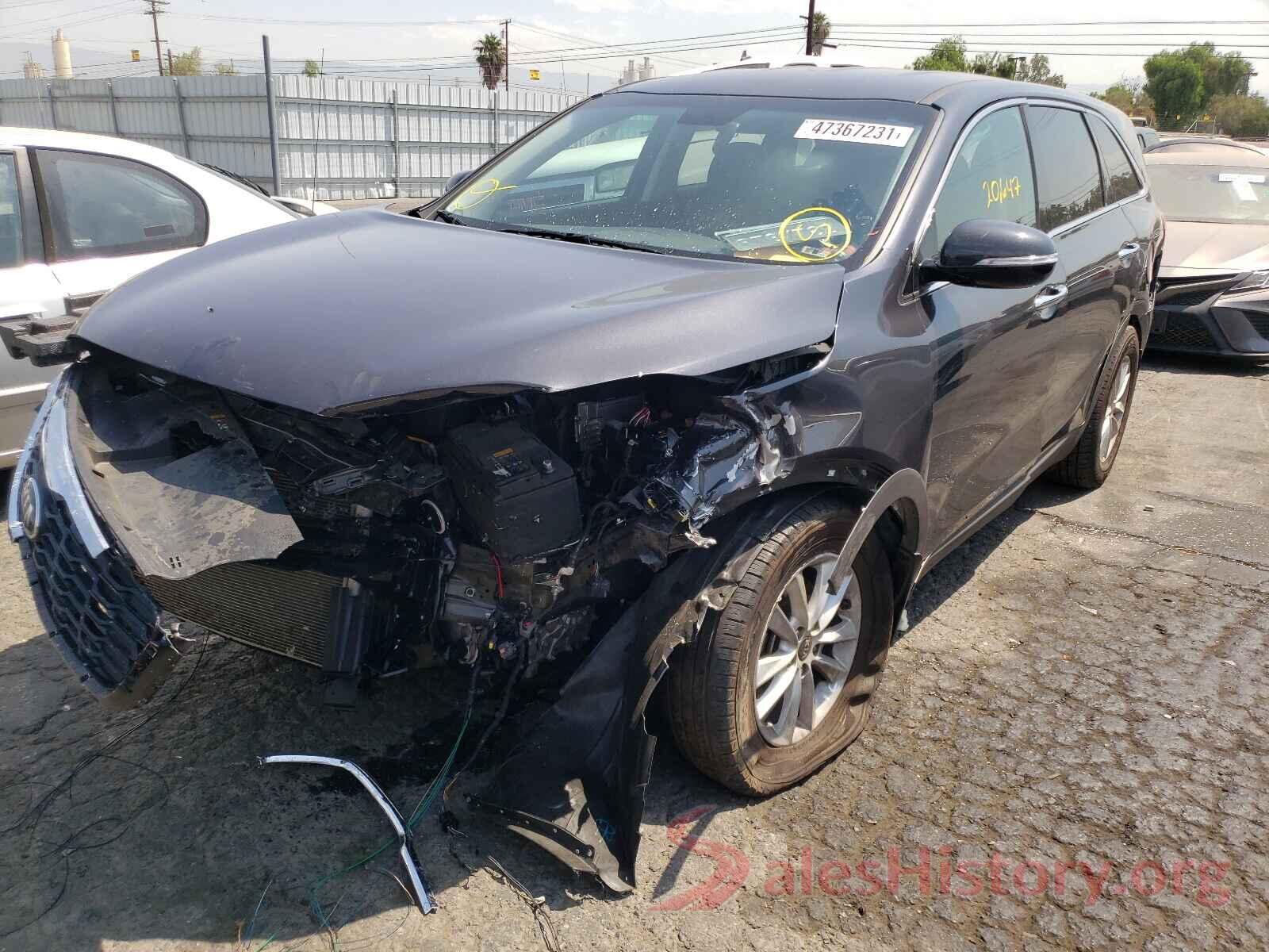 5XYPG4A39KG510743 2019 KIA SORENTO