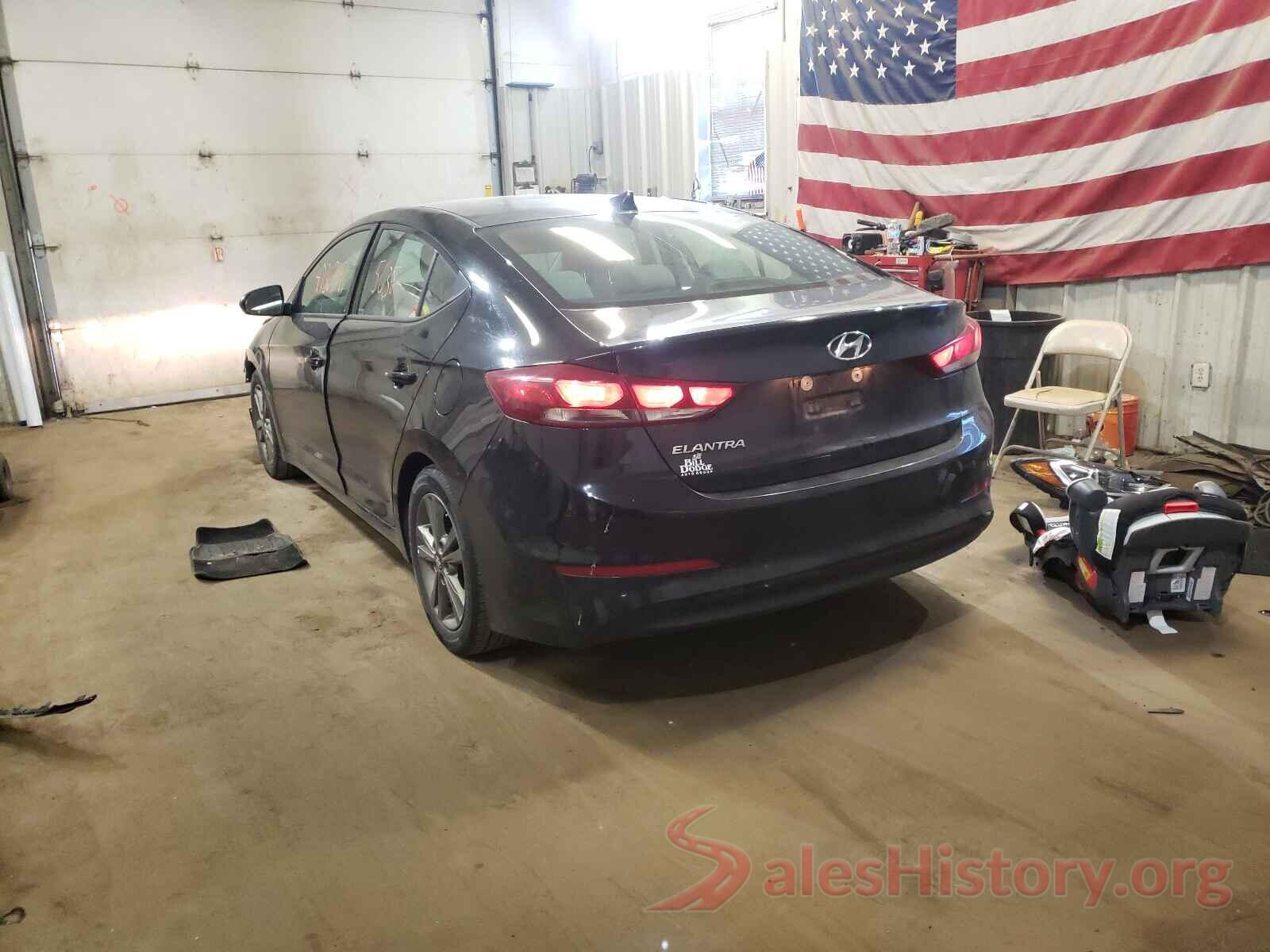 5NPD84LF0JH235875 2018 HYUNDAI ELANTRA