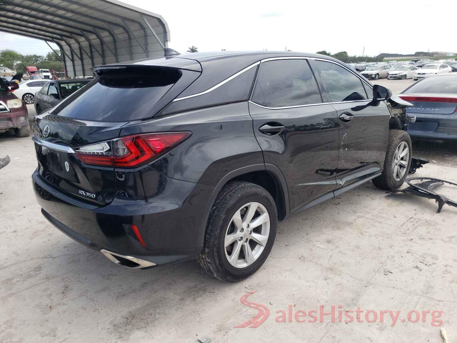 2T2ZZMCA4HC092980 2017 LEXUS RX350