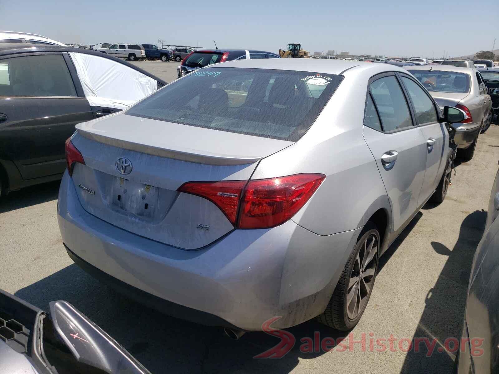 2T1BURHE4KC213804 2019 TOYOTA COROLLA