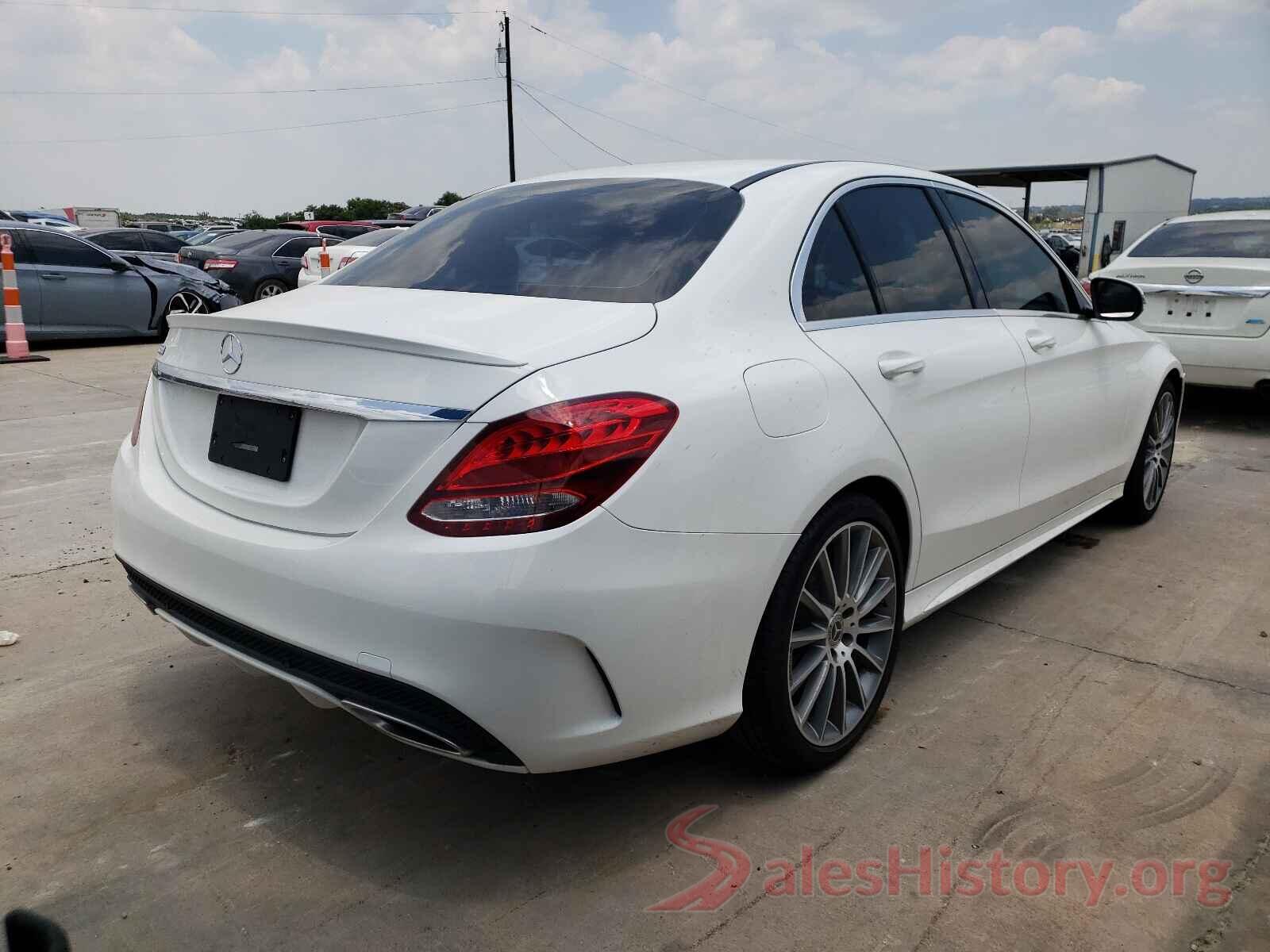 55SWF4JB9JU240651 2018 MERCEDES-BENZ C CLASS