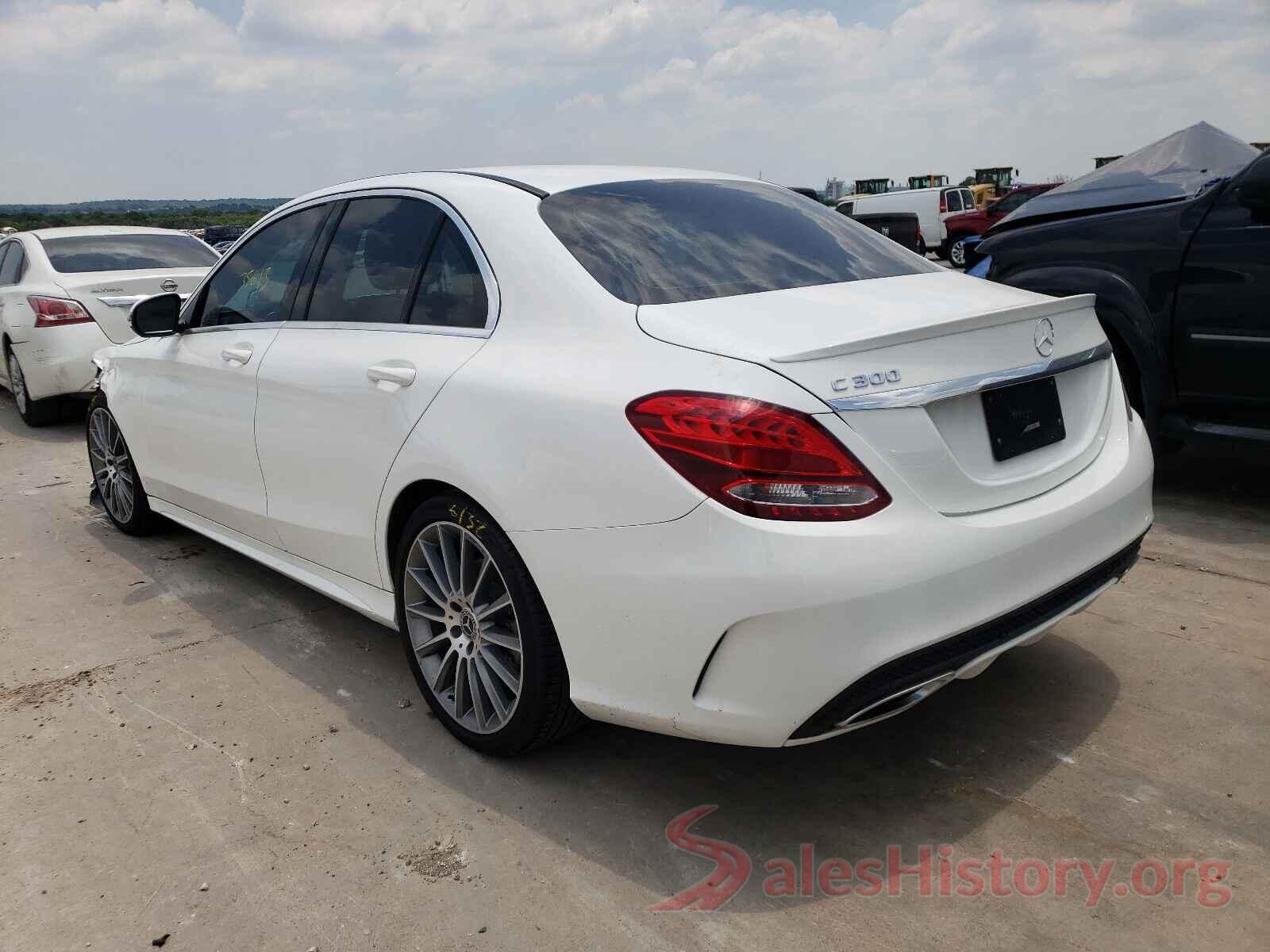 55SWF4JB9JU240651 2018 MERCEDES-BENZ C CLASS