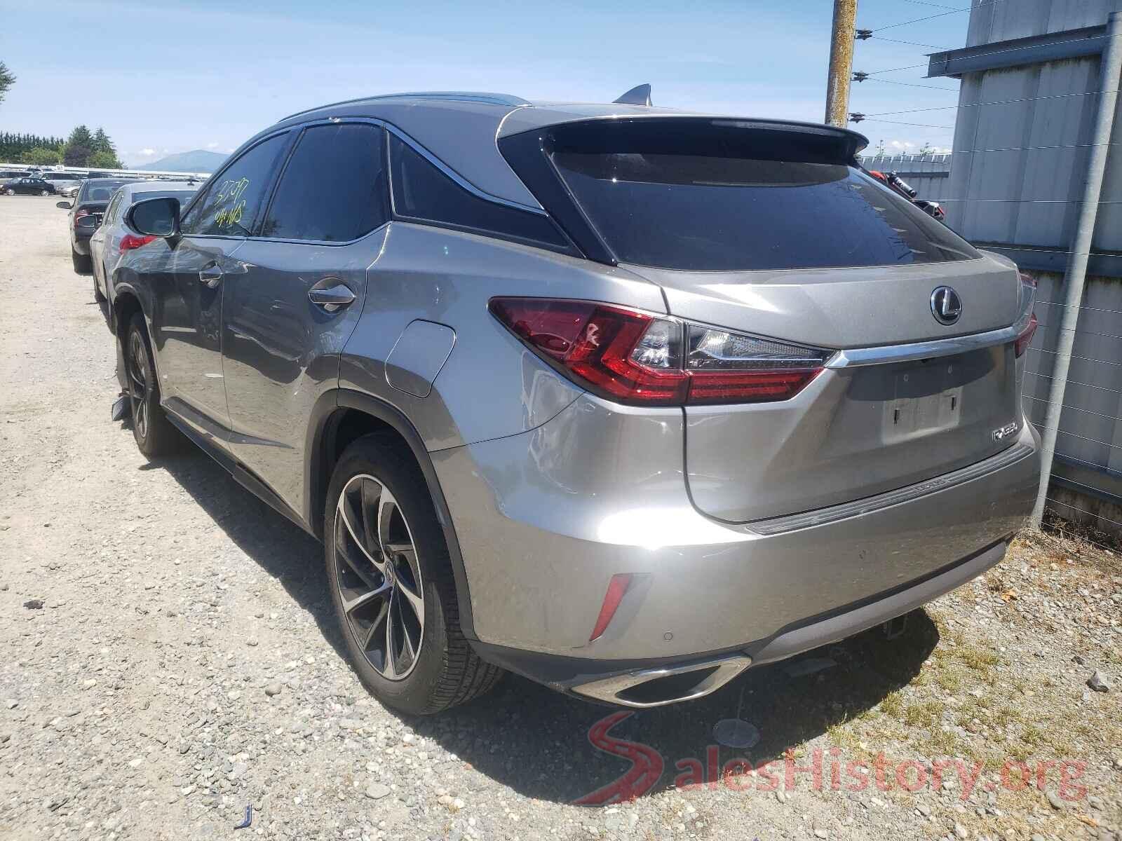 2T2BZMCA5HC078507 2017 LEXUS RX350