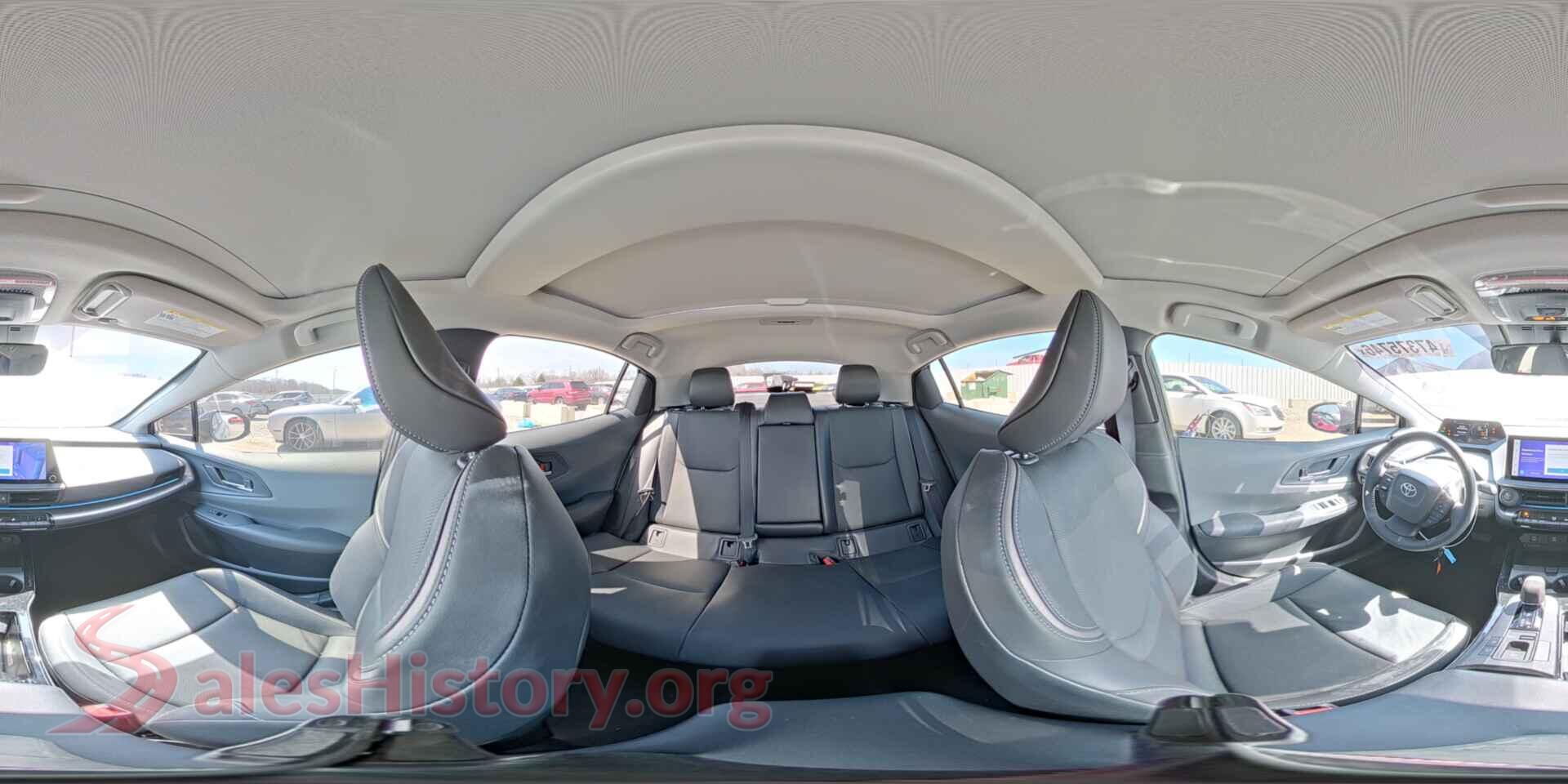 2024 TOYOTA PRIUS VIN JTDADABU3R3014727, auction photo 15