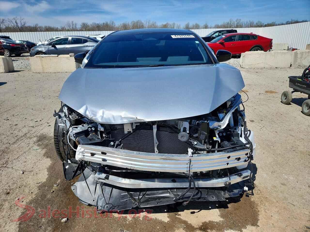 2024 TOYOTA PRIUS VIN JTDADABU3R3014727, rear view