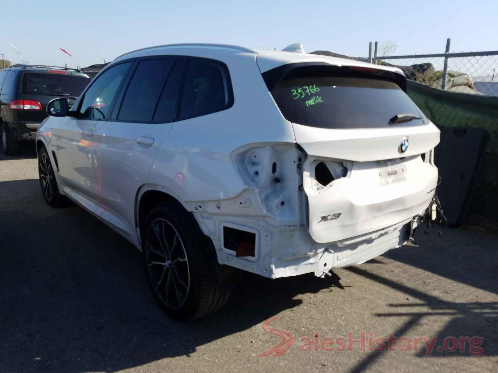 5UXTR9C53KLD96572 2019 BMW X3