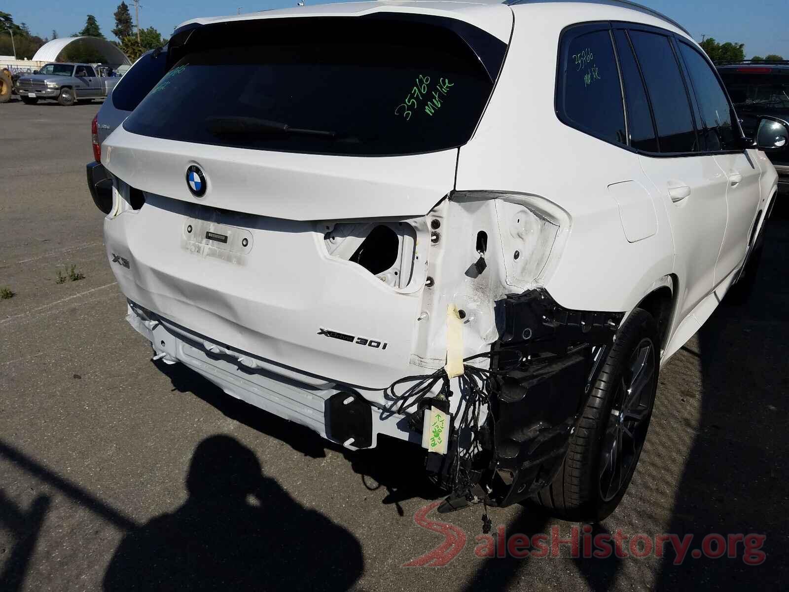 5UXTR9C53KLD96572 2019 BMW X3