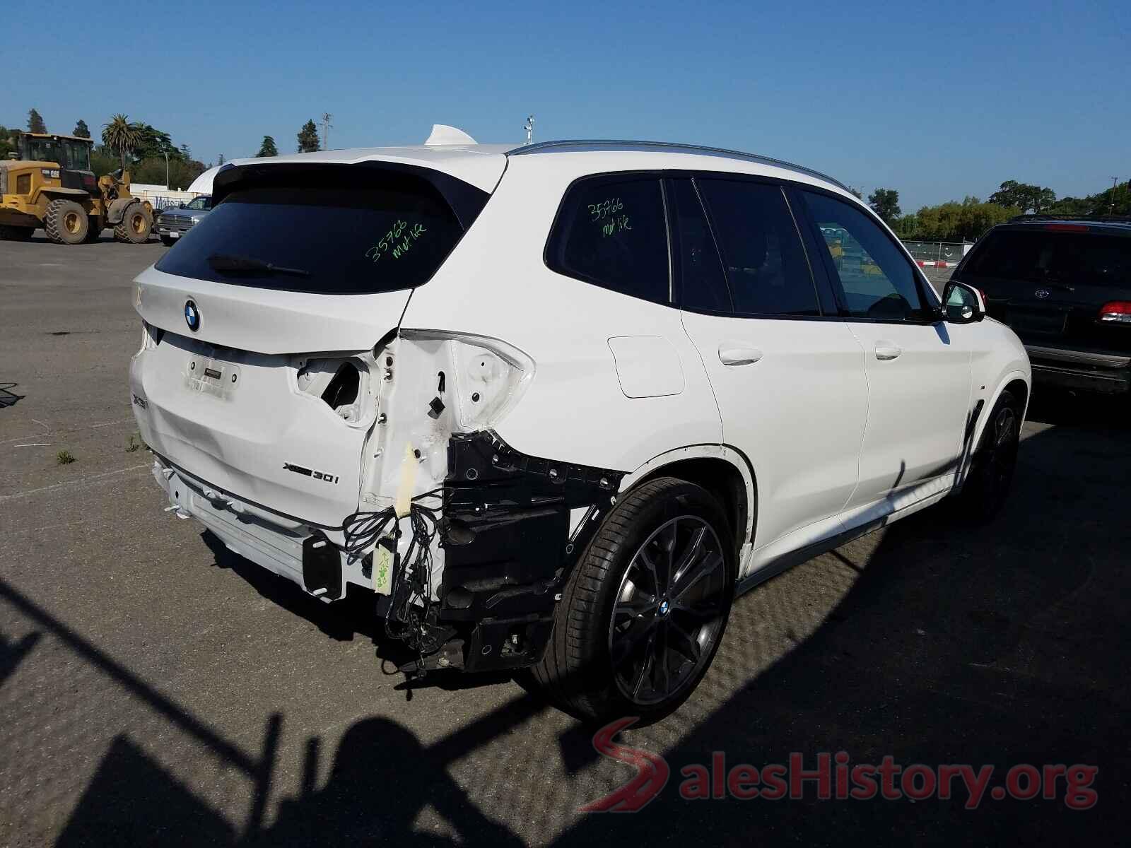 5UXTR9C53KLD96572 2019 BMW X3