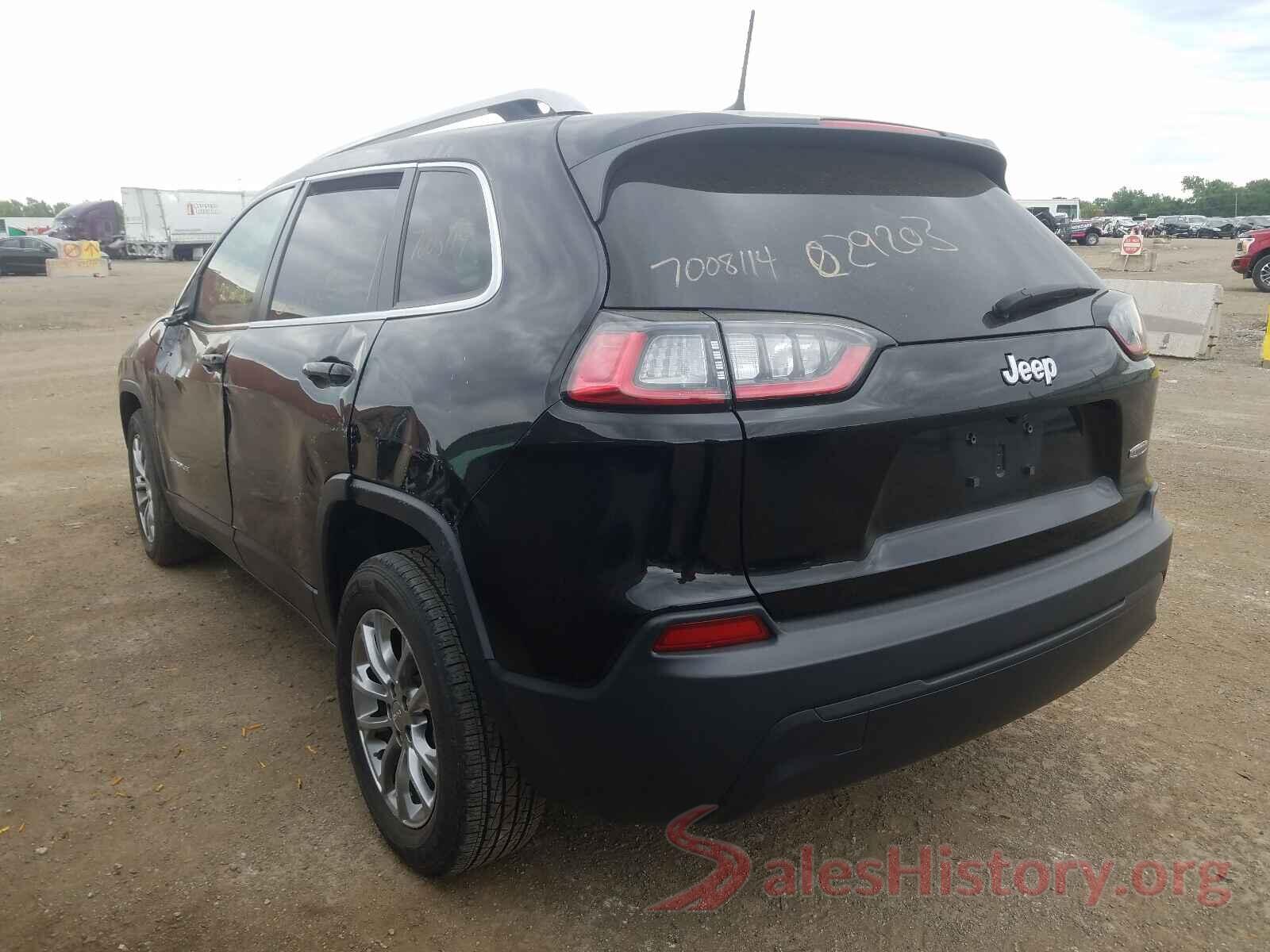 1C4PJLLB8KD129786 2019 JEEP CHEROKEE