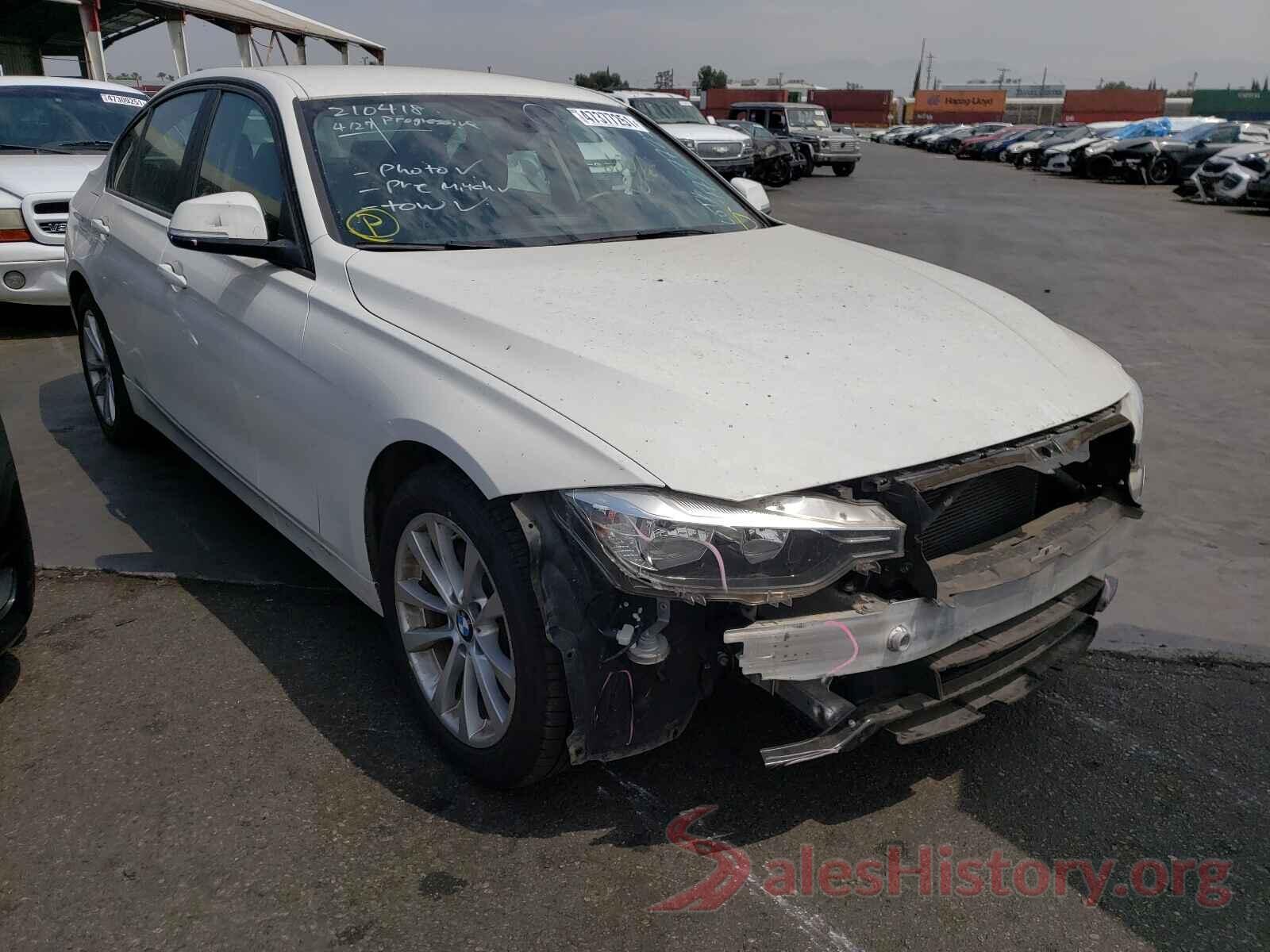 WBA8E1G54GNT34635 2016 BMW 3 SERIES