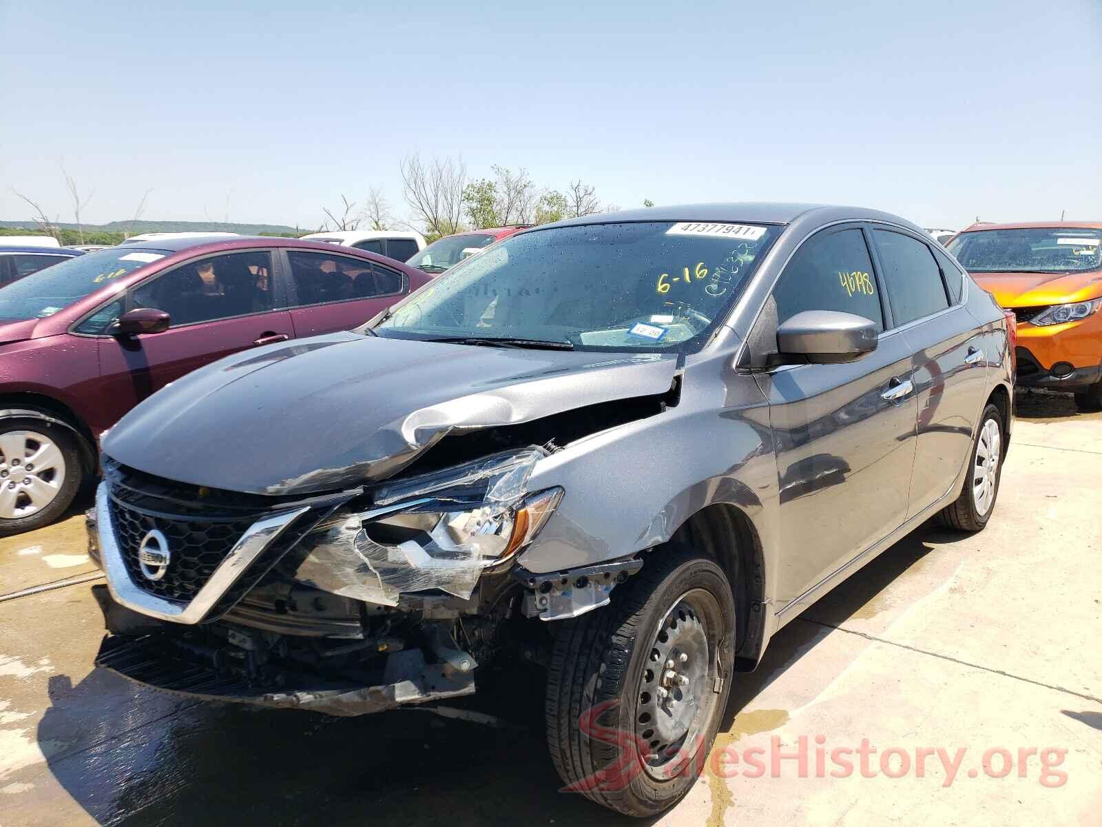 3N1AB7APXKY227114 2019 NISSAN SENTRA