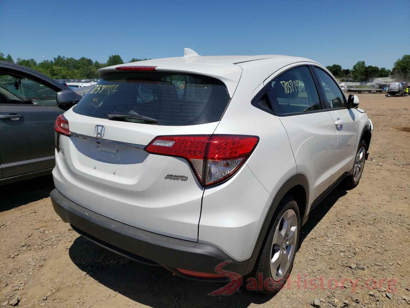 3CZRU6H3XMM734235 2021 HONDA HR-V