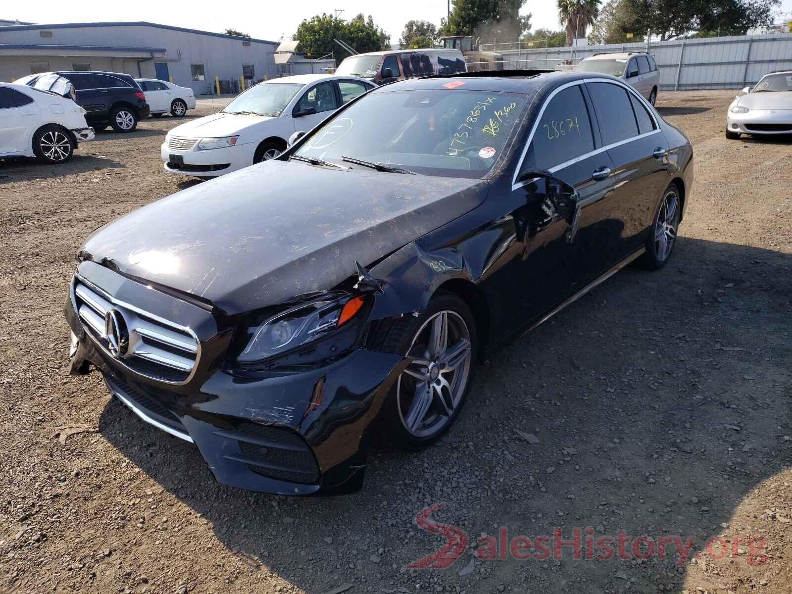 WDDZF4JB1HA167444 2017 MERCEDES-BENZ E-CLASS