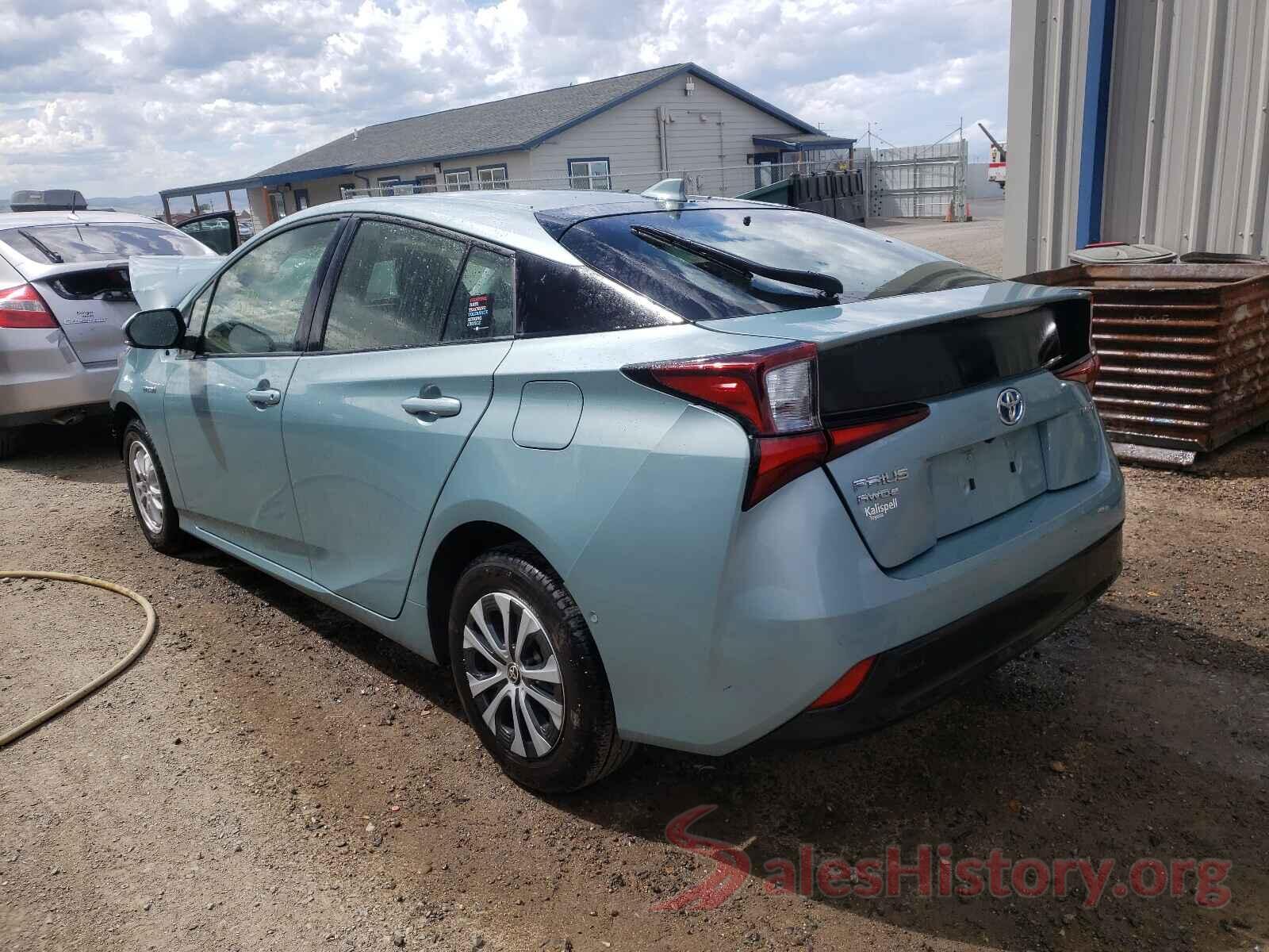 JTDL9RFU1K3010426 2019 TOYOTA PRIUS