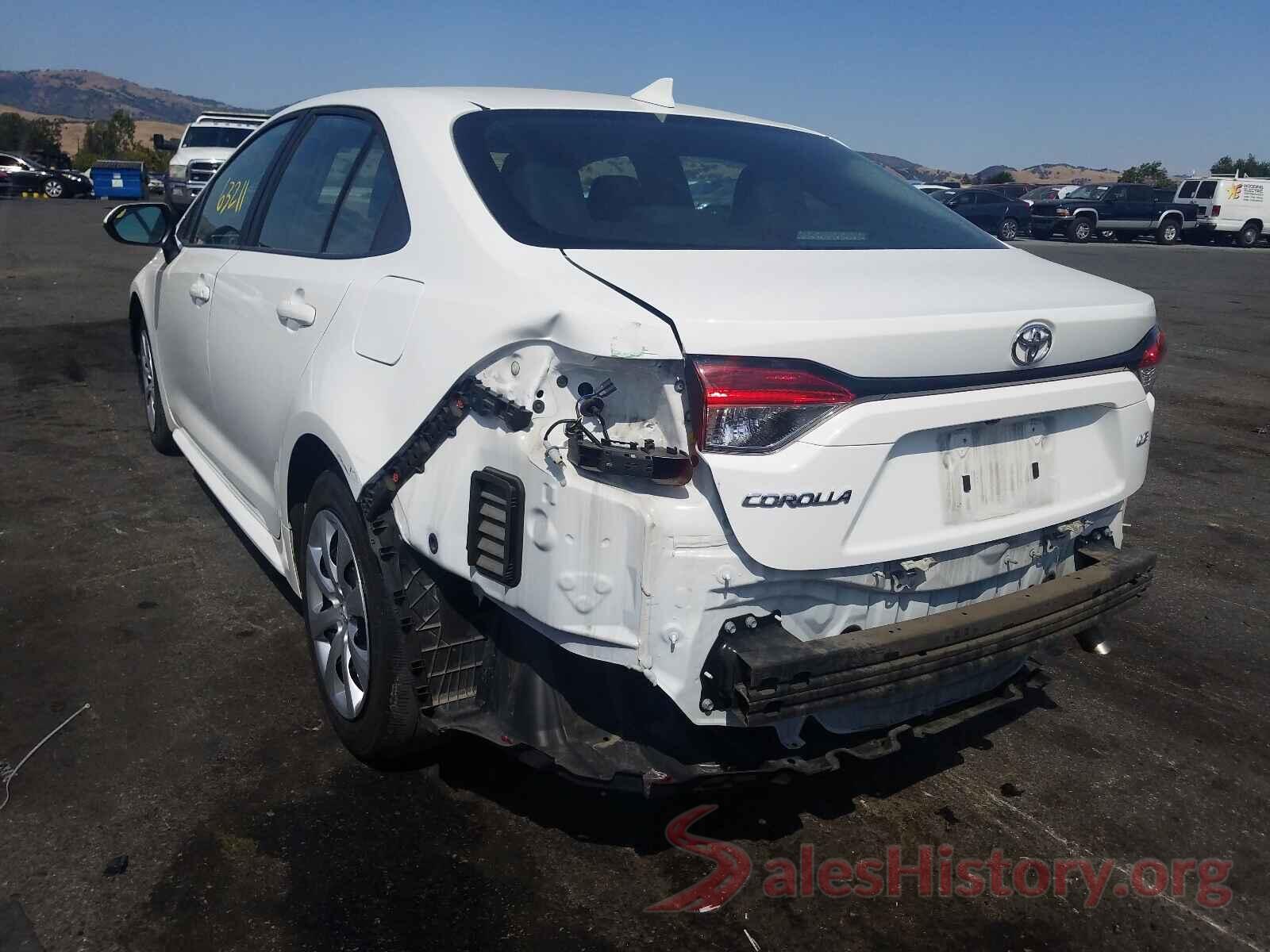 5YFEPRAE1LP124109 2020 TOYOTA COROLLA