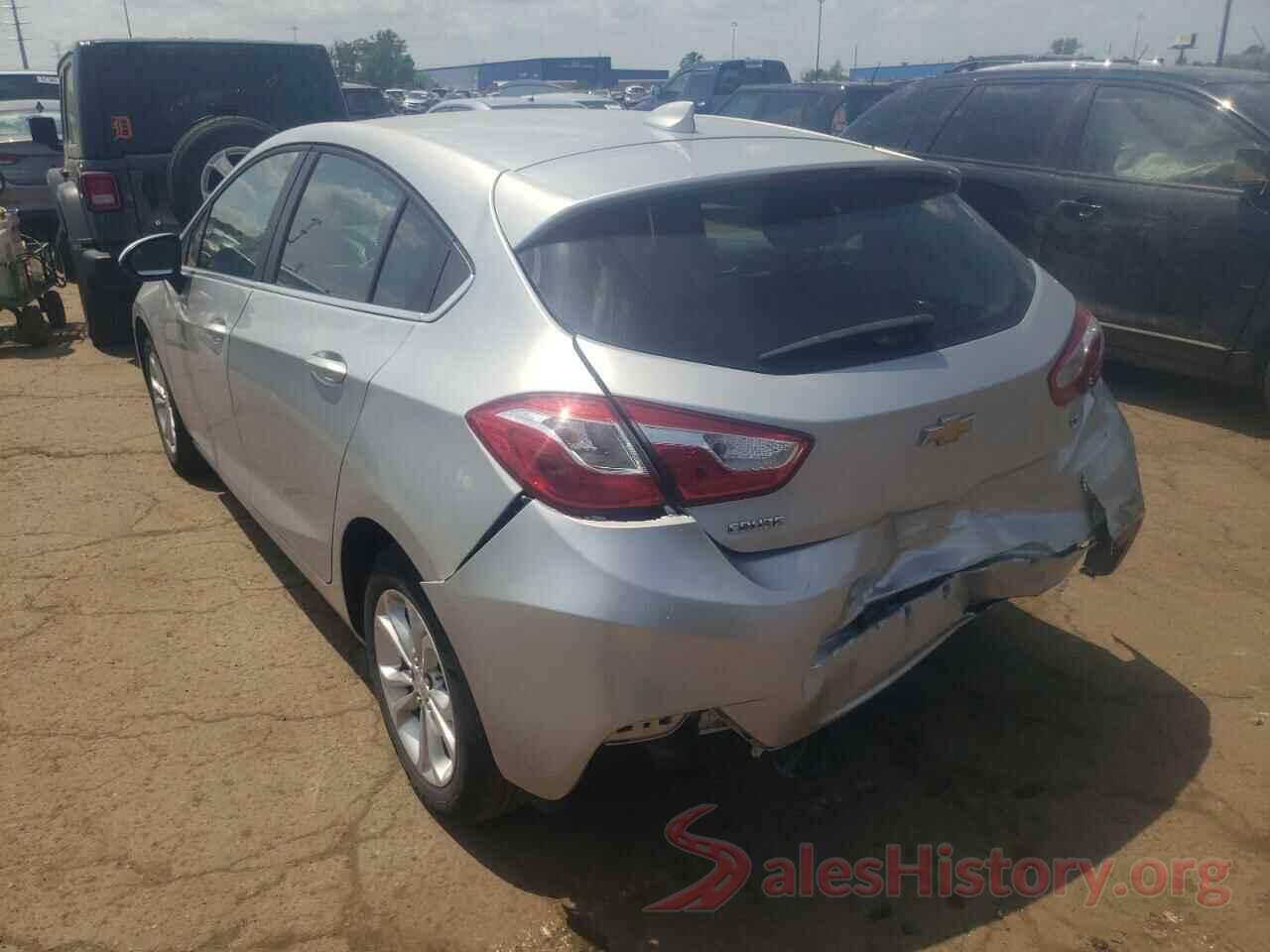 3G1BE6SMXKS545334 2019 CHEVROLET CRUZE