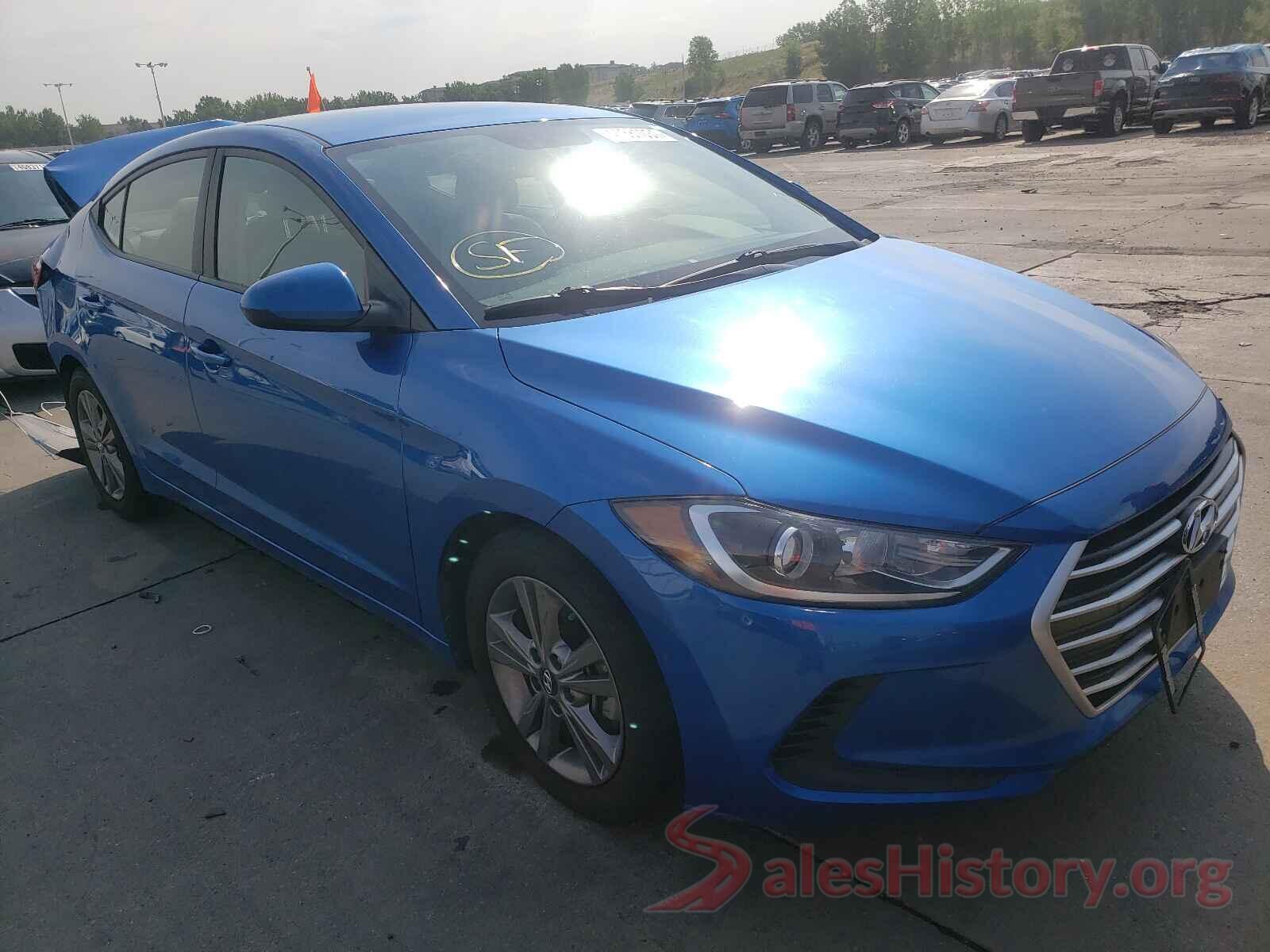 5NPD84LF5HH015299 2017 HYUNDAI ELANTRA