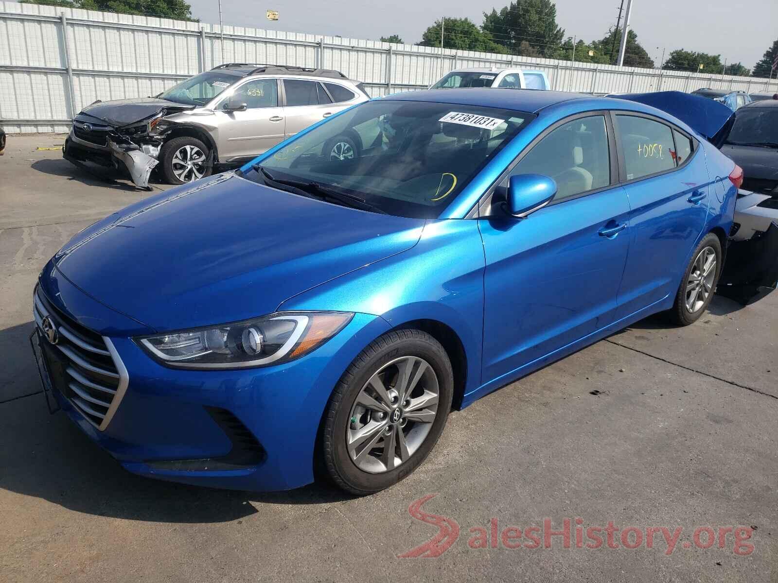 5NPD84LF5HH015299 2017 HYUNDAI ELANTRA