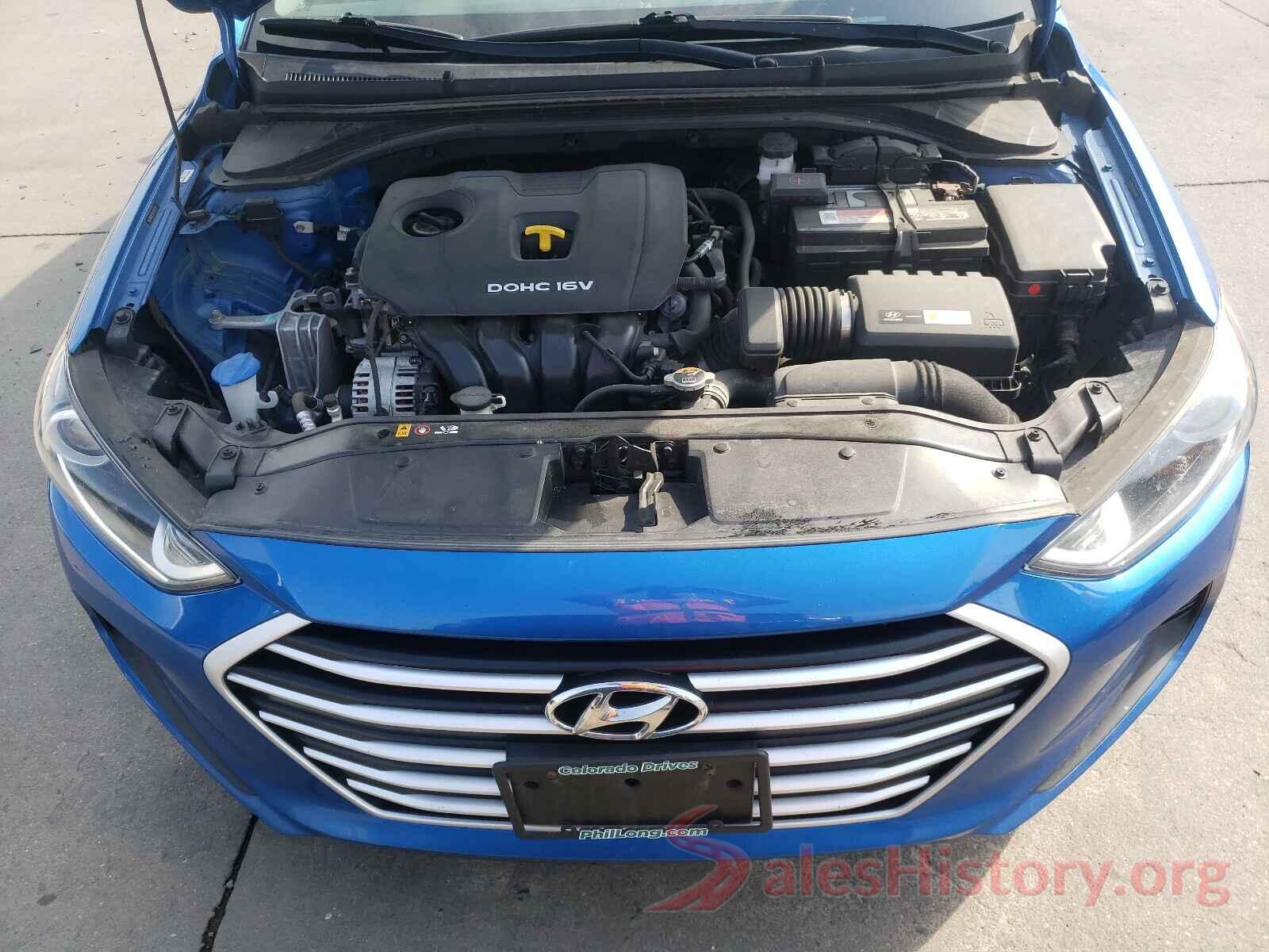 5NPD84LF5HH015299 2017 HYUNDAI ELANTRA