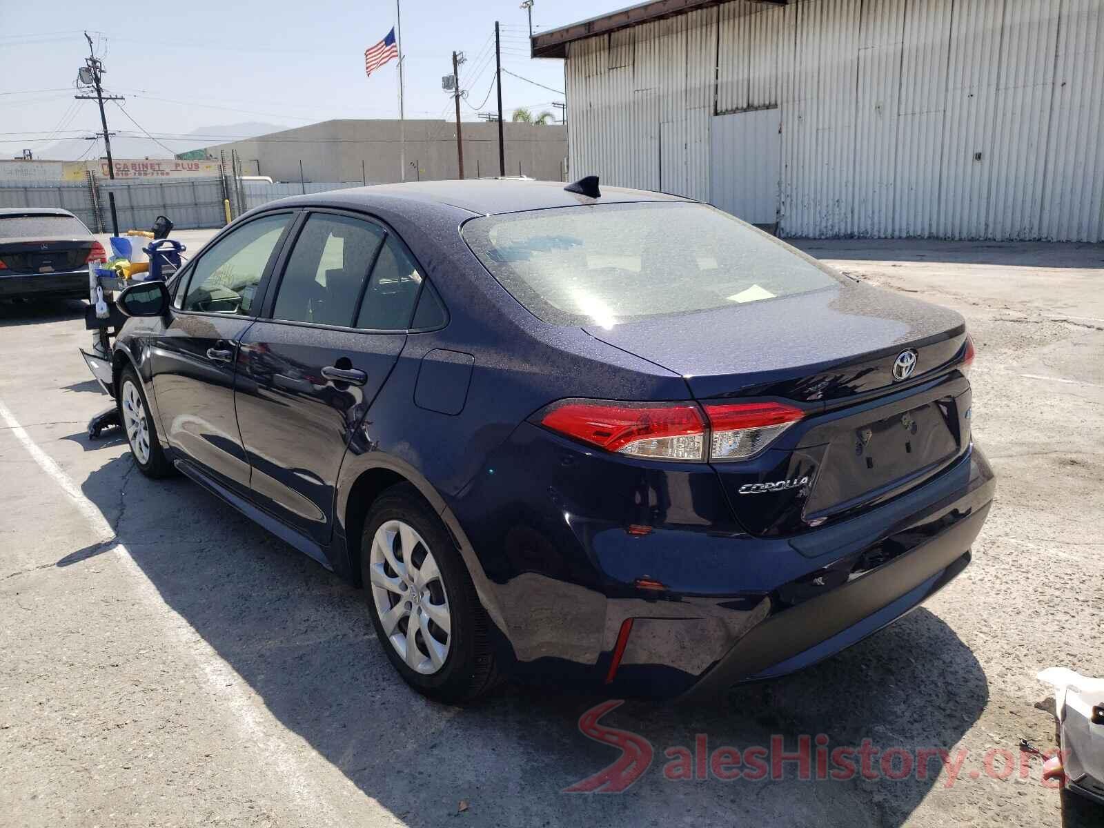 JTDEPRAE7LJ050943 2020 TOYOTA COROLLA