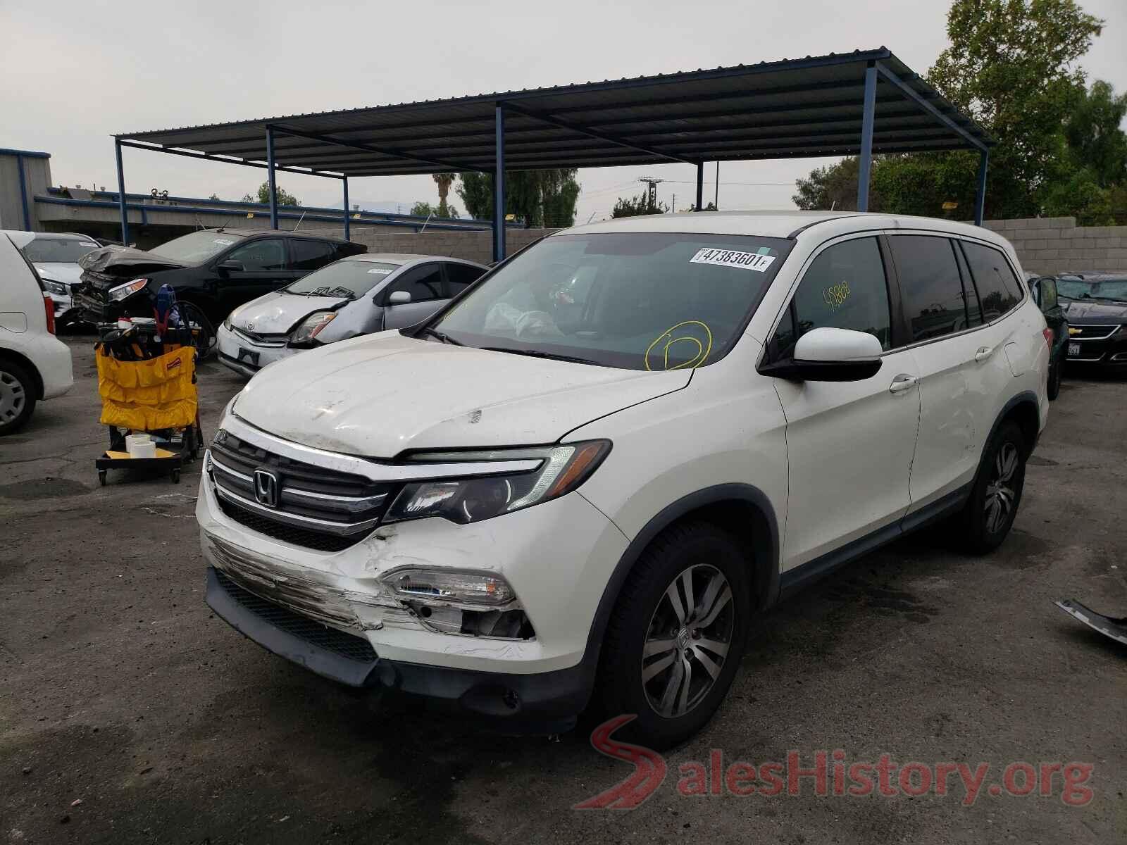 5FNYF5H3XHB000310 2017 HONDA PILOT