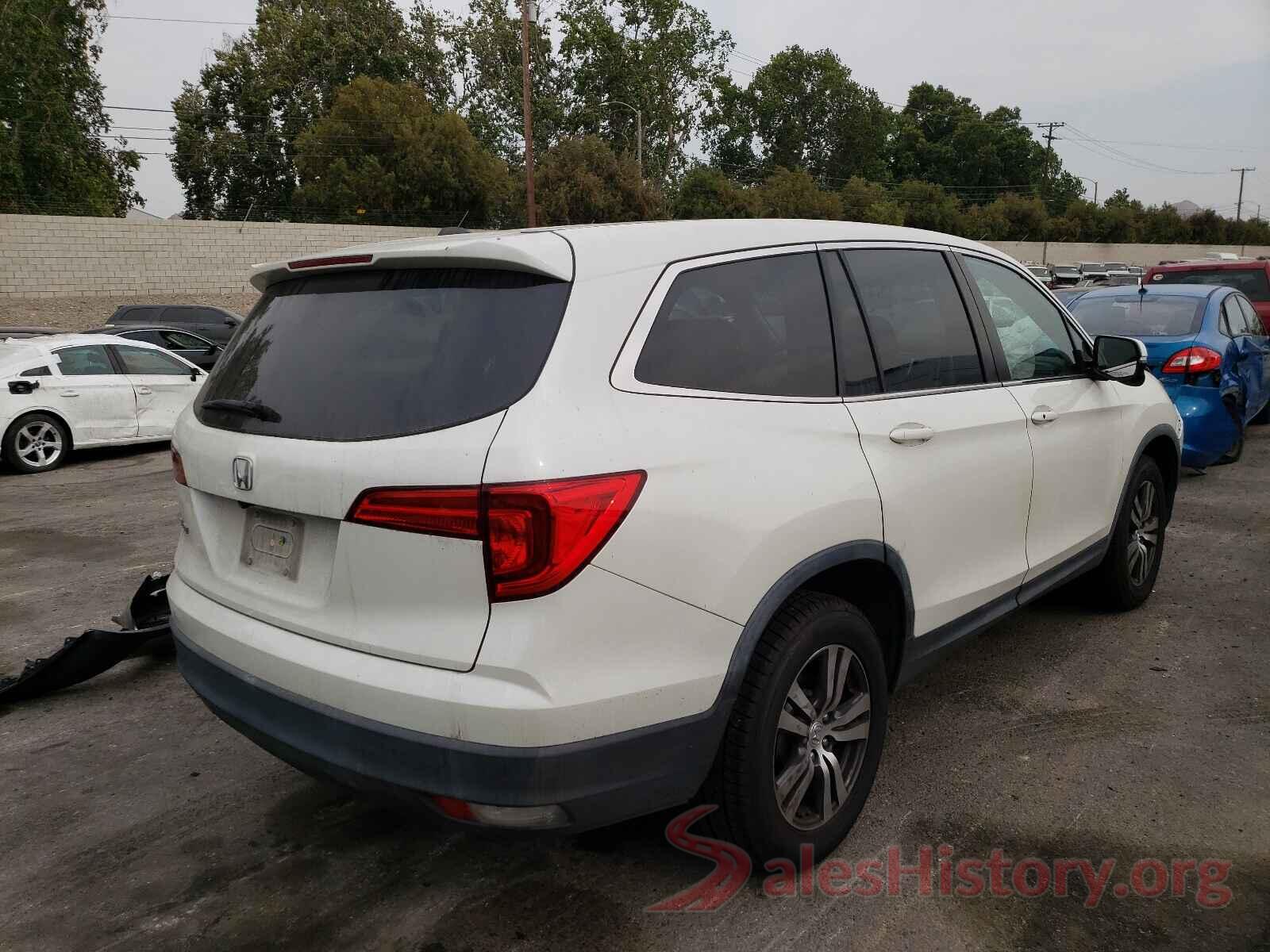 5FNYF5H3XHB000310 2017 HONDA PILOT