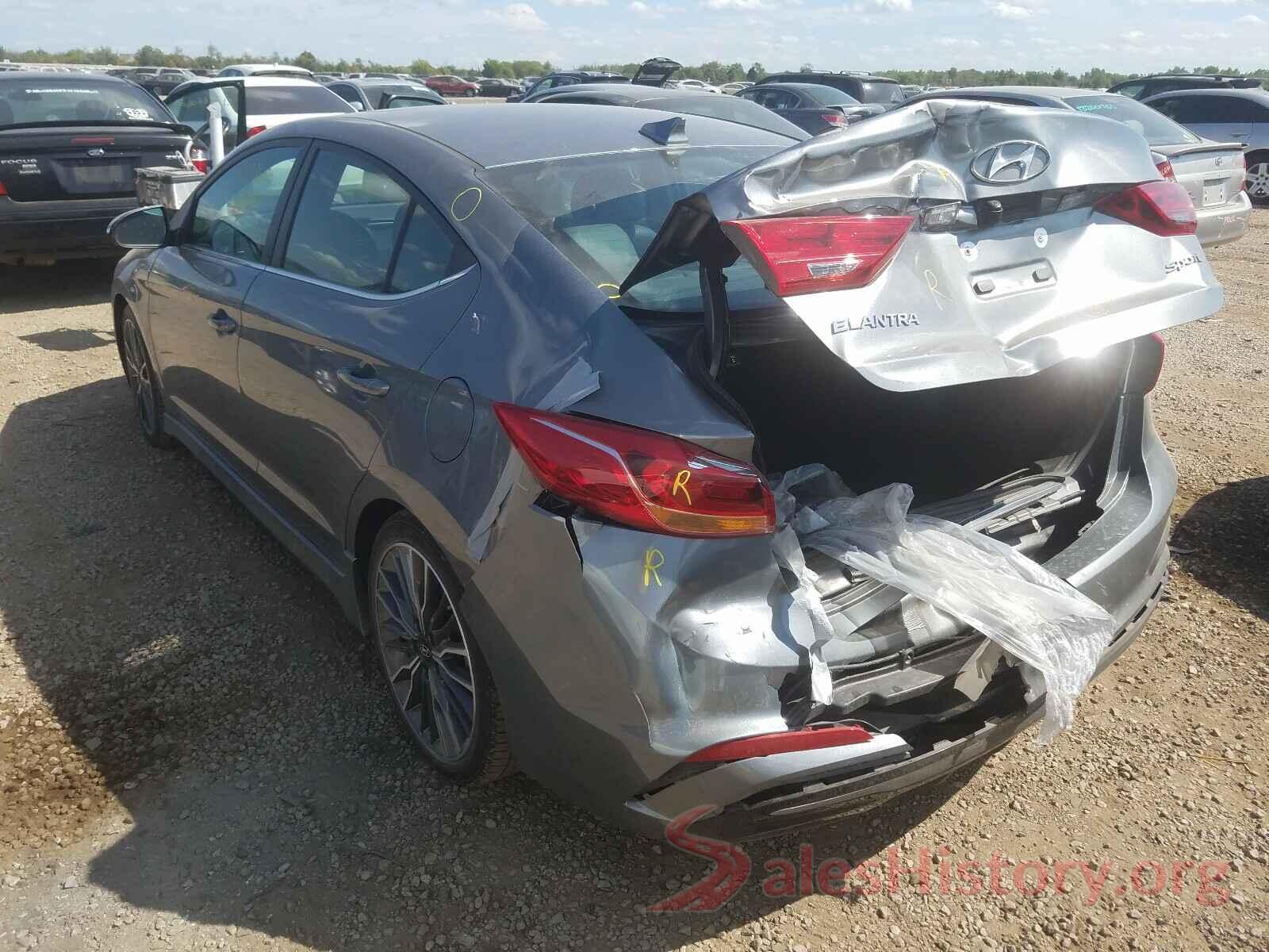 KMHD04LB3JU571882 2018 HYUNDAI ELANTRA