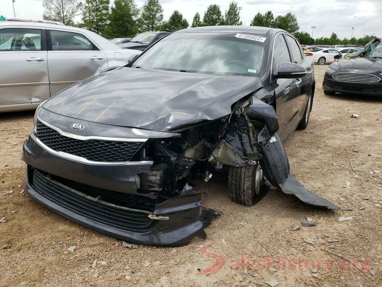 KNAGT4L31G5110746 2016 KIA OPTIMA