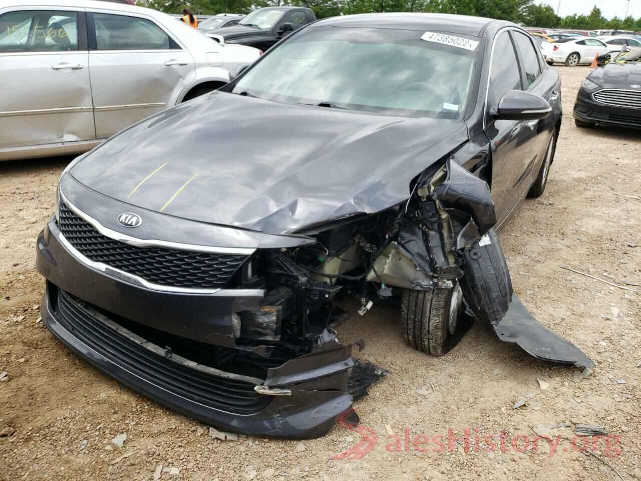 KNAGT4L31G5110746 2016 KIA OPTIMA