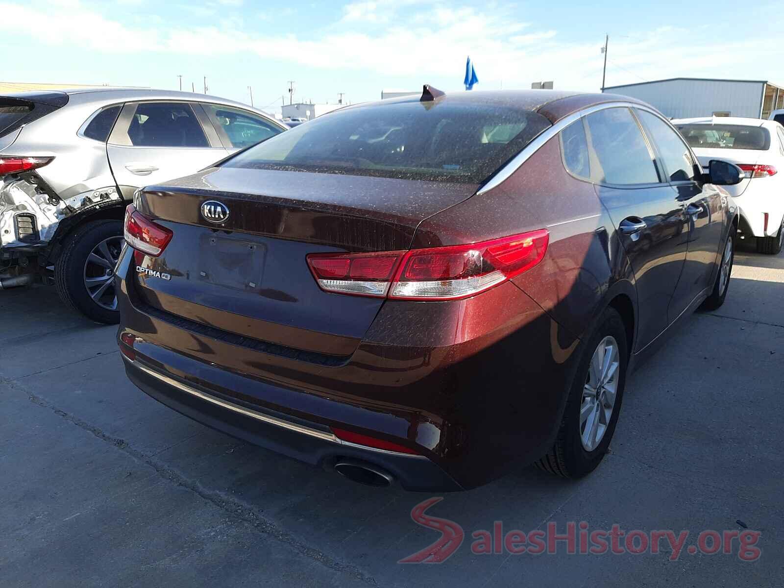 5XXGT4L33GG028970 2016 KIA OPTIMA