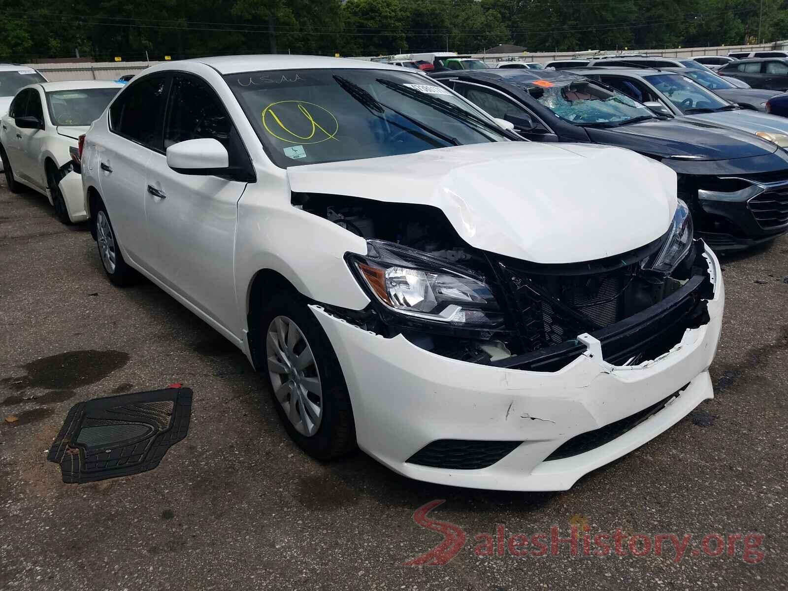 3N1AB7AP2HY261122 2017 NISSAN SENTRA