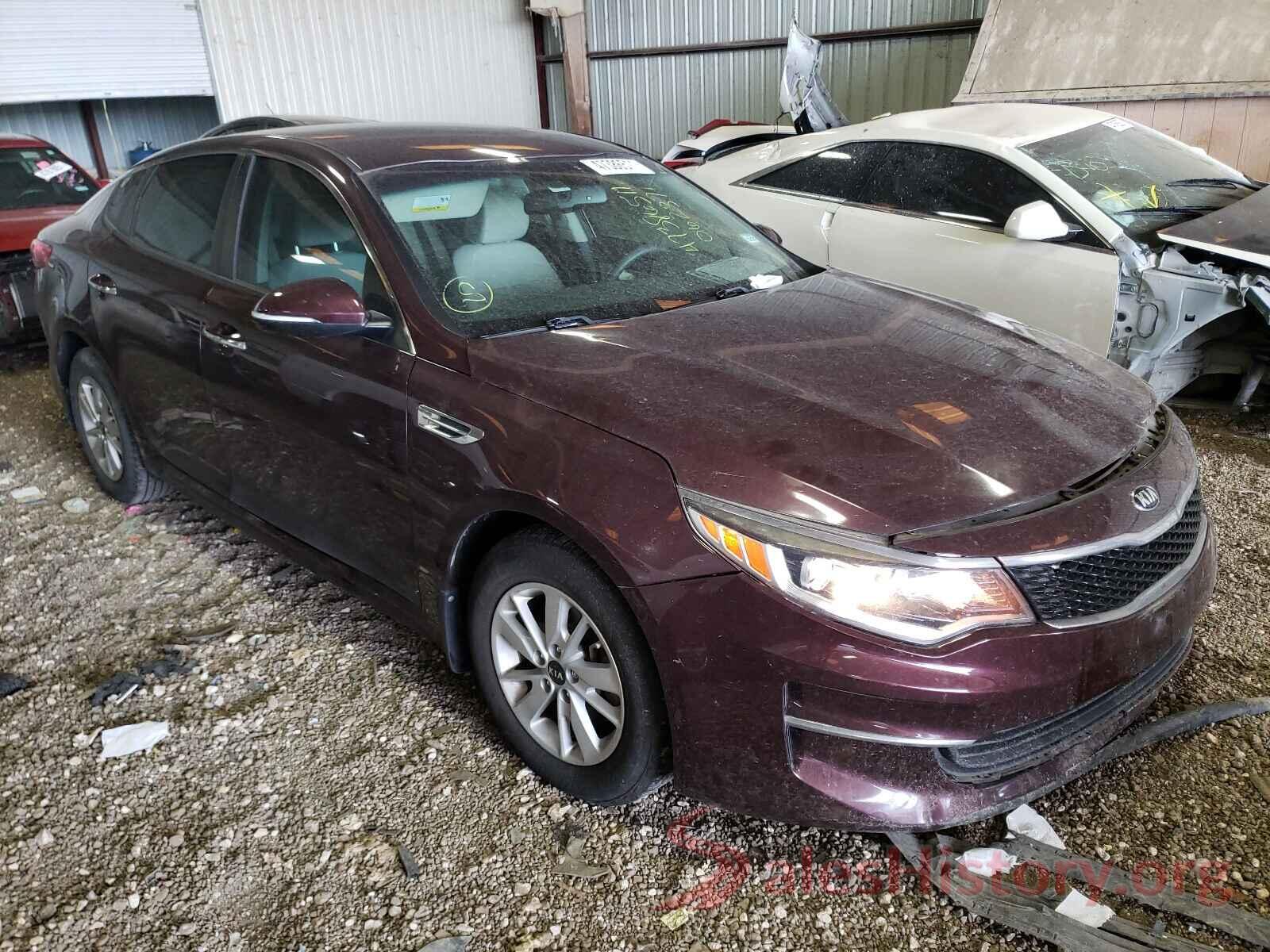 5XXGT4L38GG062371 2016 KIA OPTIMA