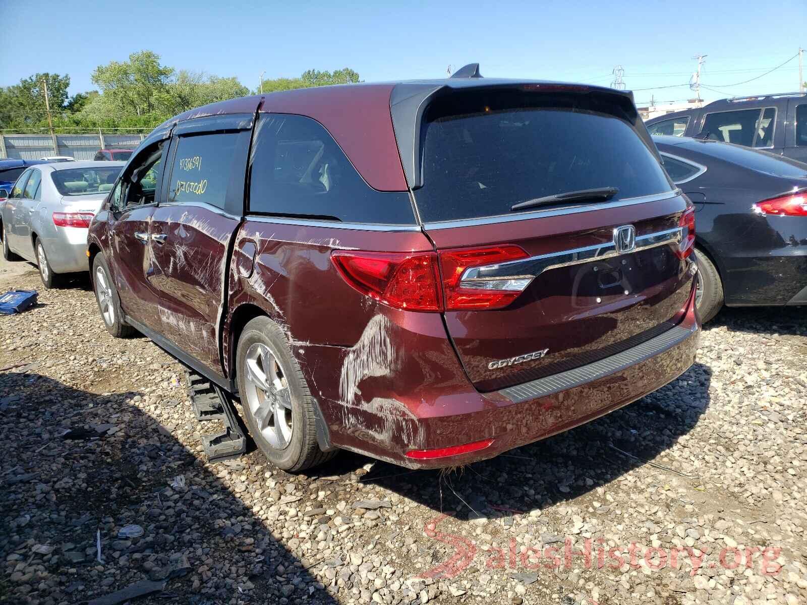 5FNRL6H79JB085135 2018 HONDA ODYSSEY