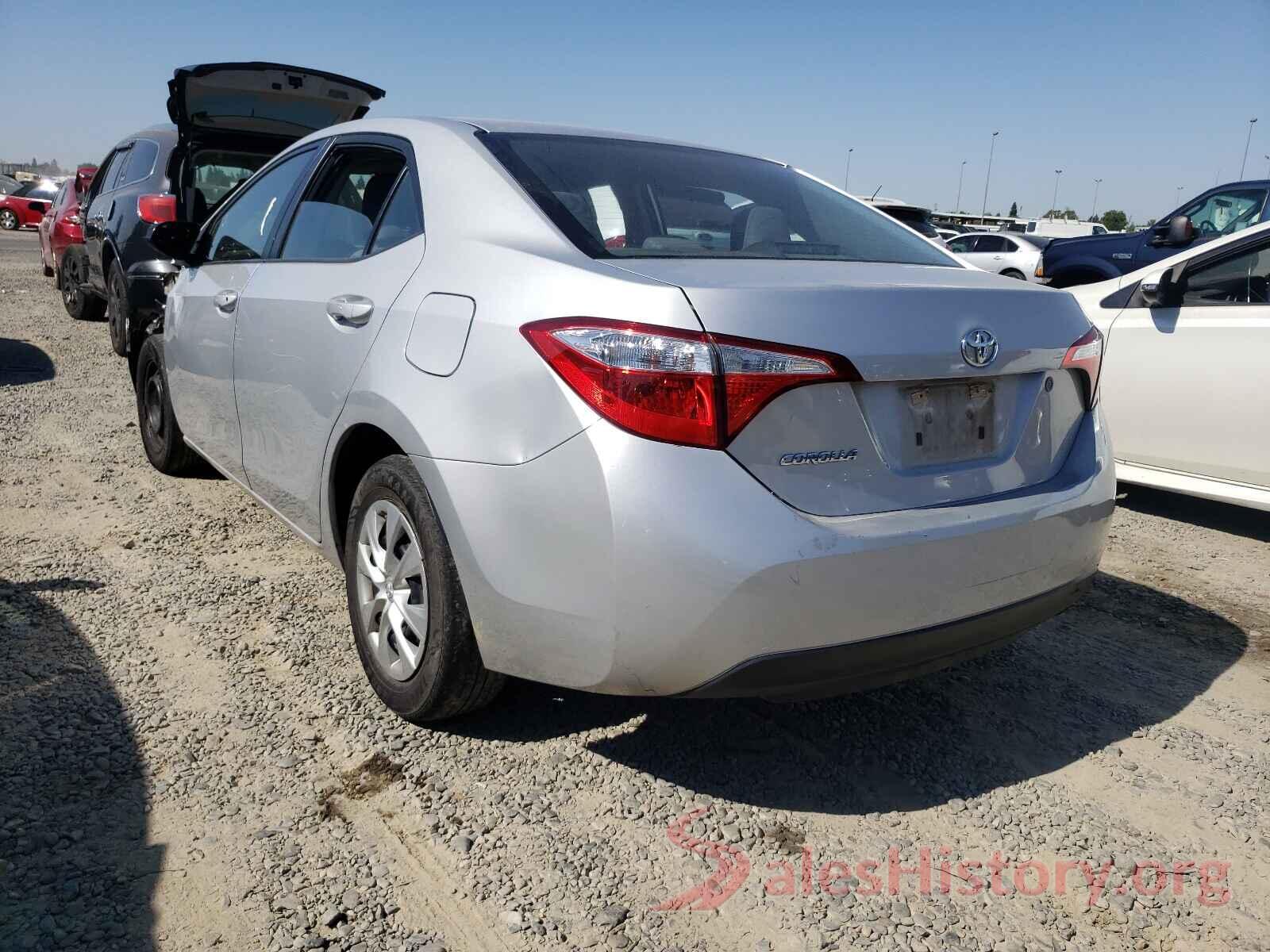 5YFBURHE4GP494543 2016 TOYOTA COROLLA