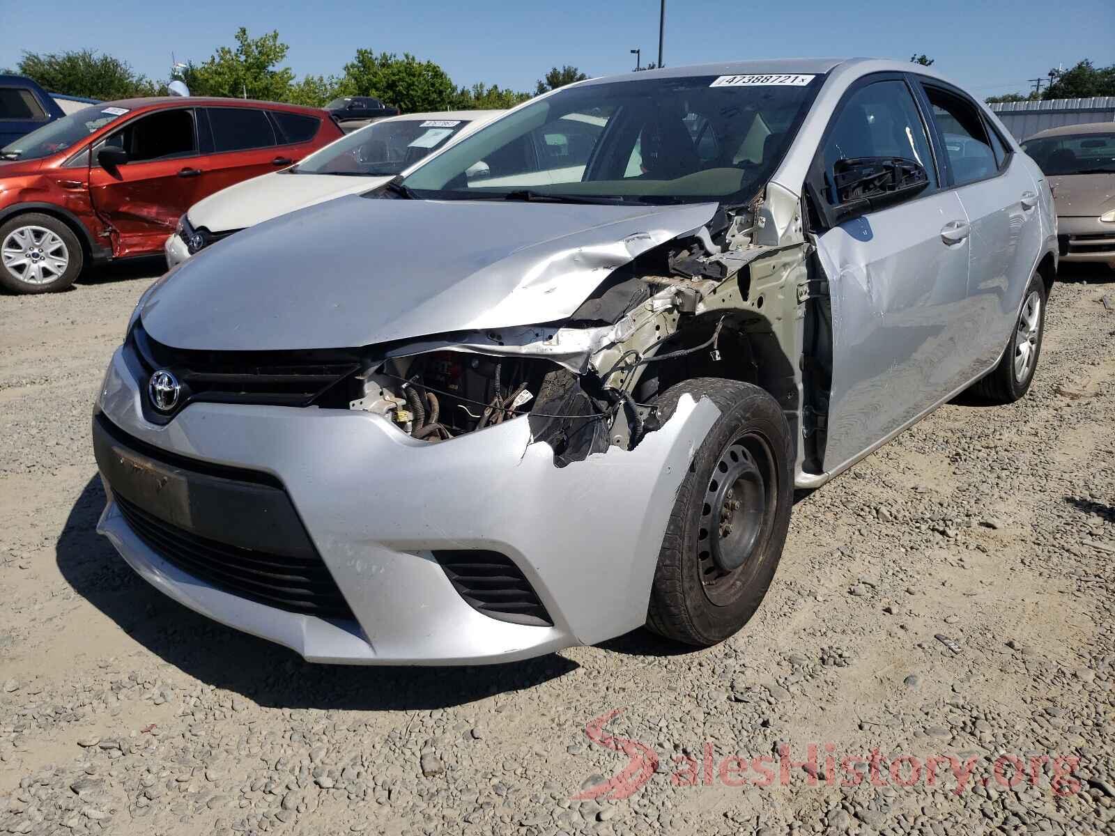 5YFBURHE4GP494543 2016 TOYOTA COROLLA