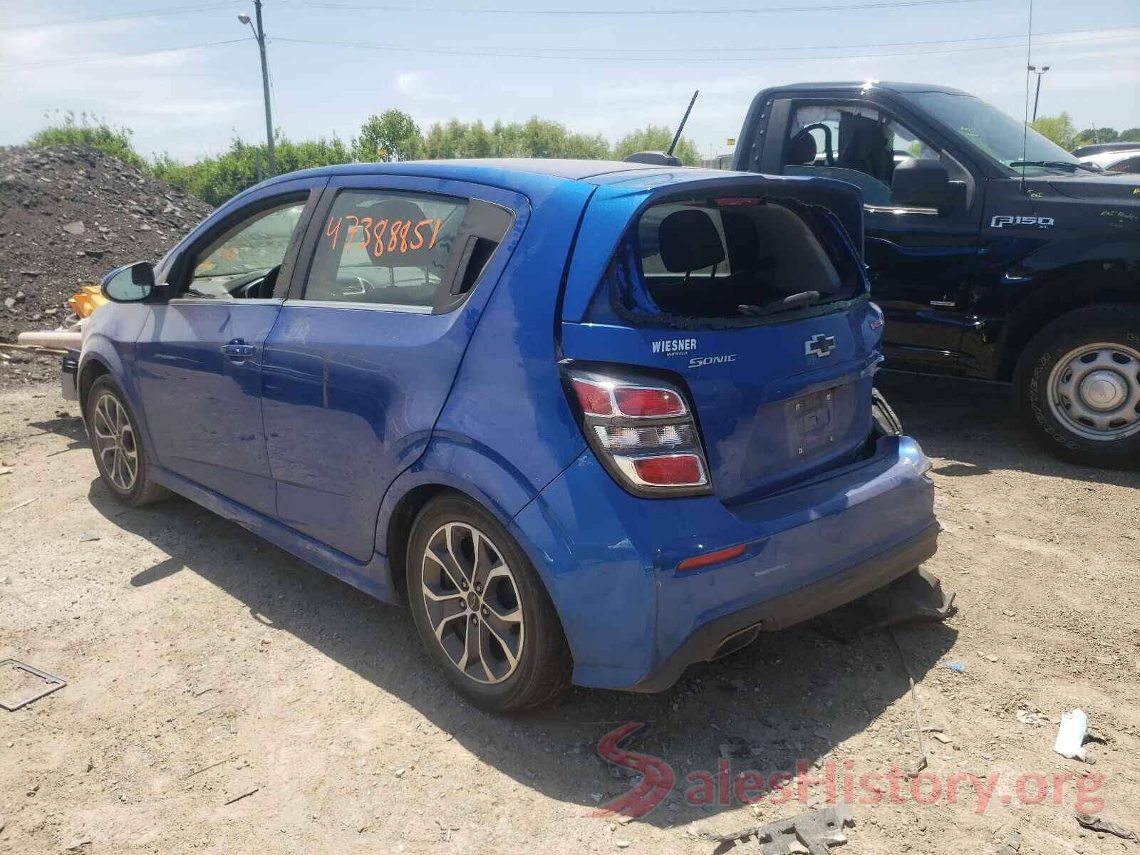 1G1JD6SB1K4125832 2019 CHEVROLET SONIC