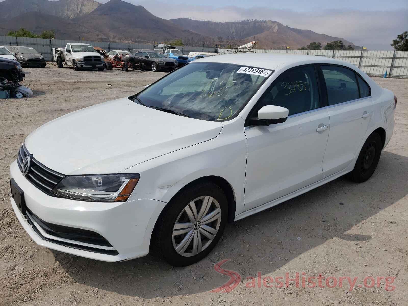 3VW2B7AJXHM217483 2017 VOLKSWAGEN JETTA