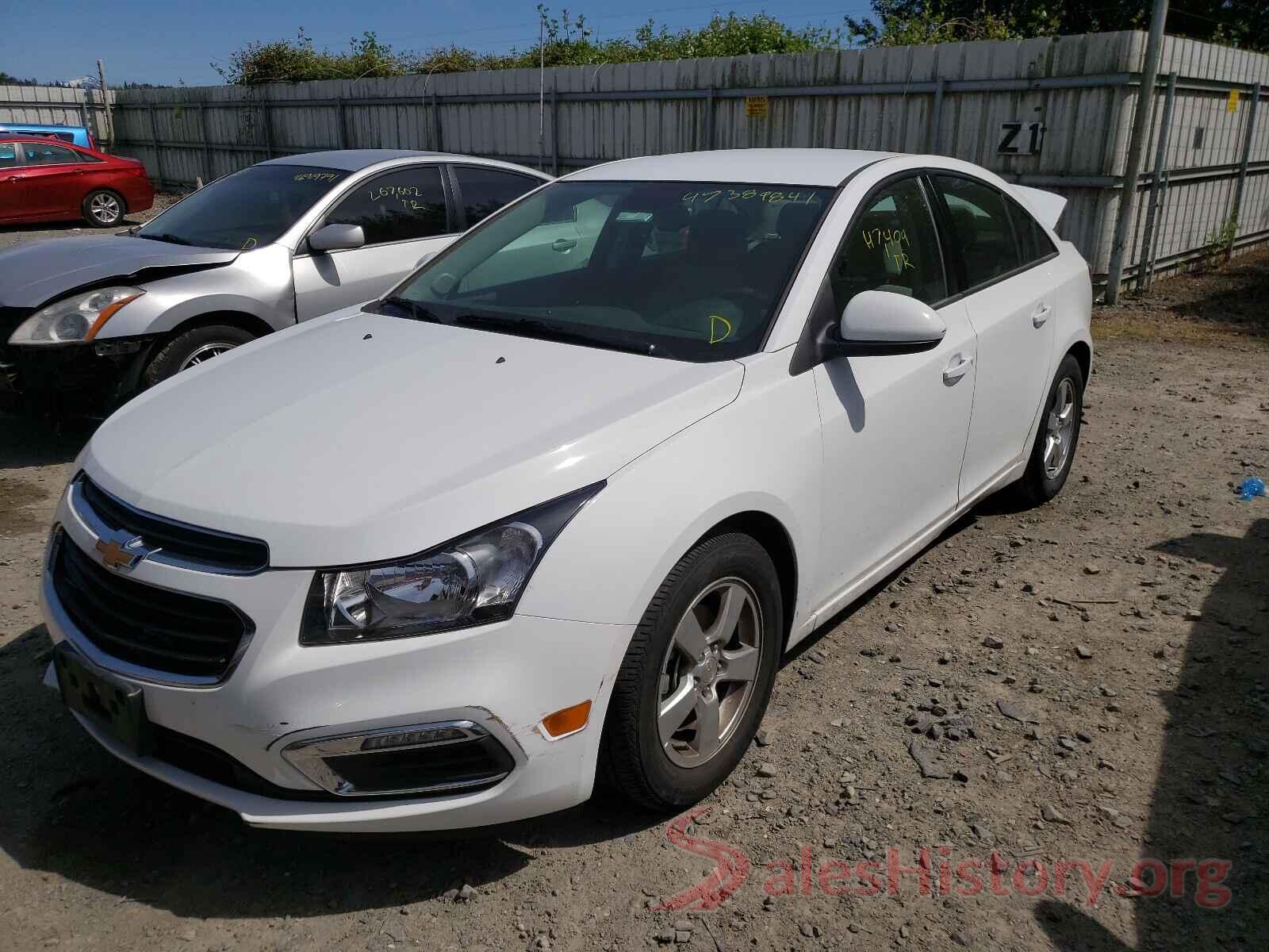 1G1PE5SB7G7136244 2016 CHEVROLET CRUZE