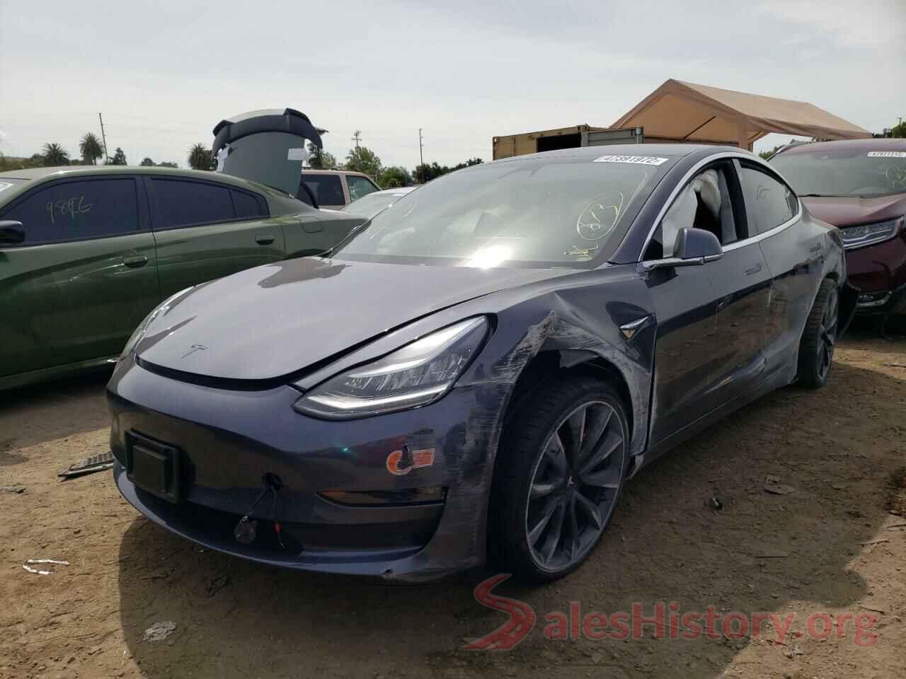 5YJ3E1EC8LF713368 2020 TESLA MODEL 3