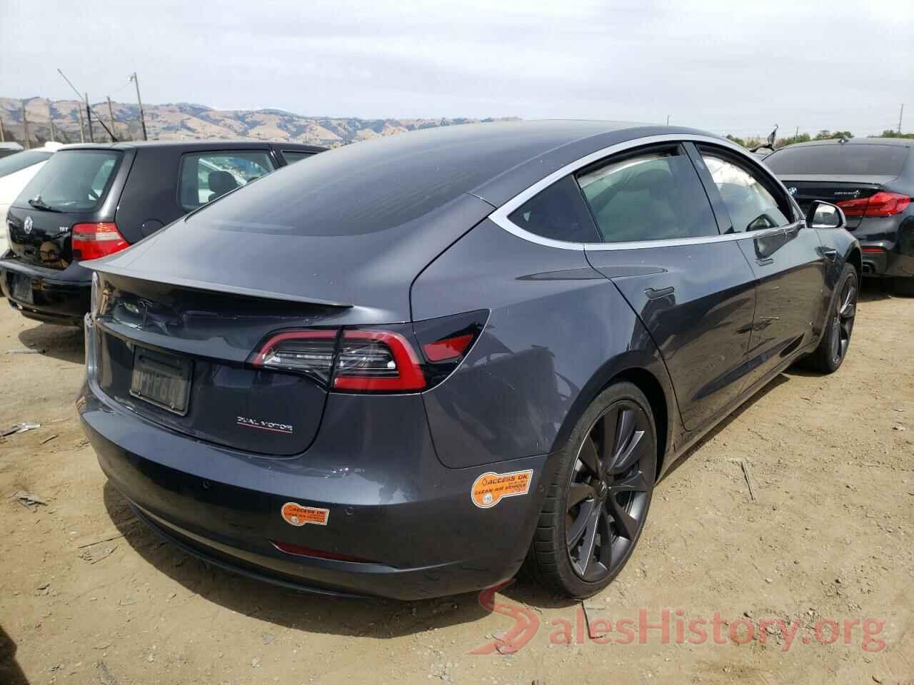 5YJ3E1EC8LF713368 2020 TESLA MODEL 3