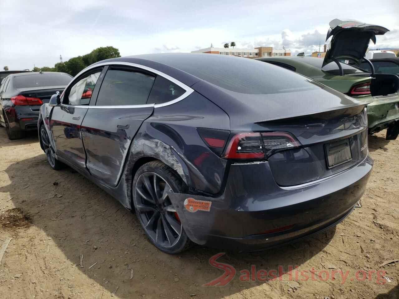 5YJ3E1EC8LF713368 2020 TESLA MODEL 3