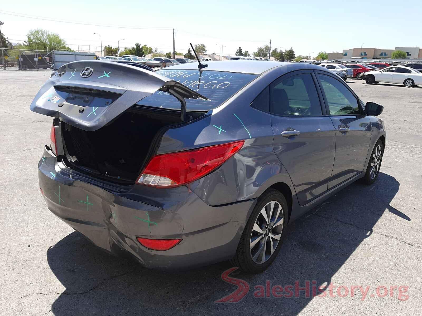 KMHCT4AE8HU275430 2017 HYUNDAI ACCENT