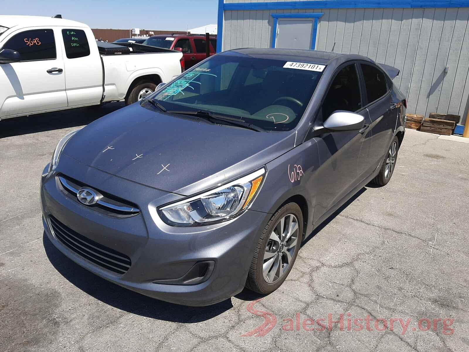 KMHCT4AE8HU275430 2017 HYUNDAI ACCENT