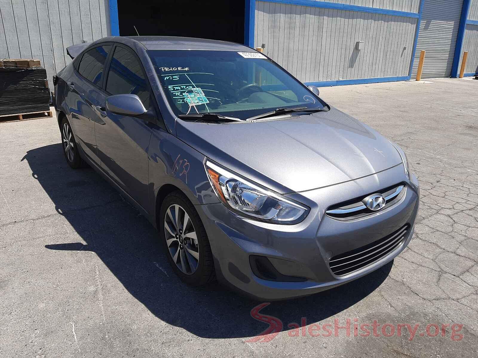 KMHCT4AE8HU275430 2017 HYUNDAI ACCENT