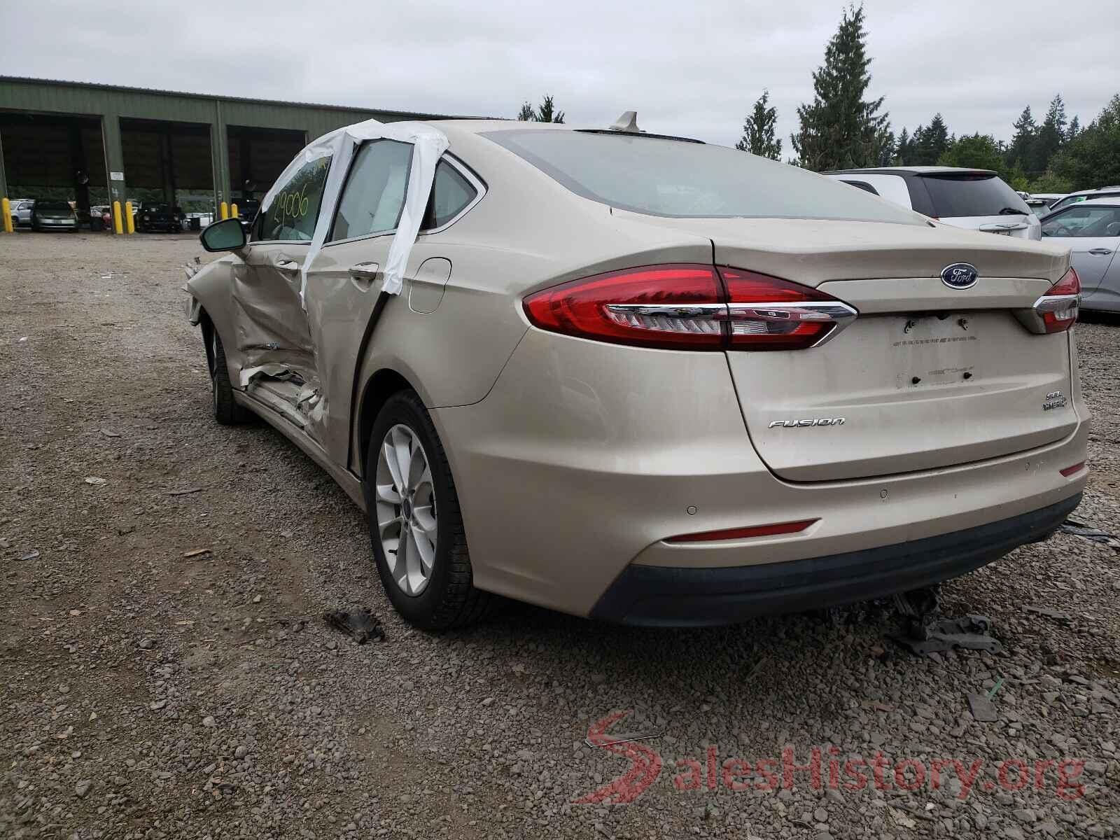 3FA6P0MU3KR233298 2019 FORD FUSION